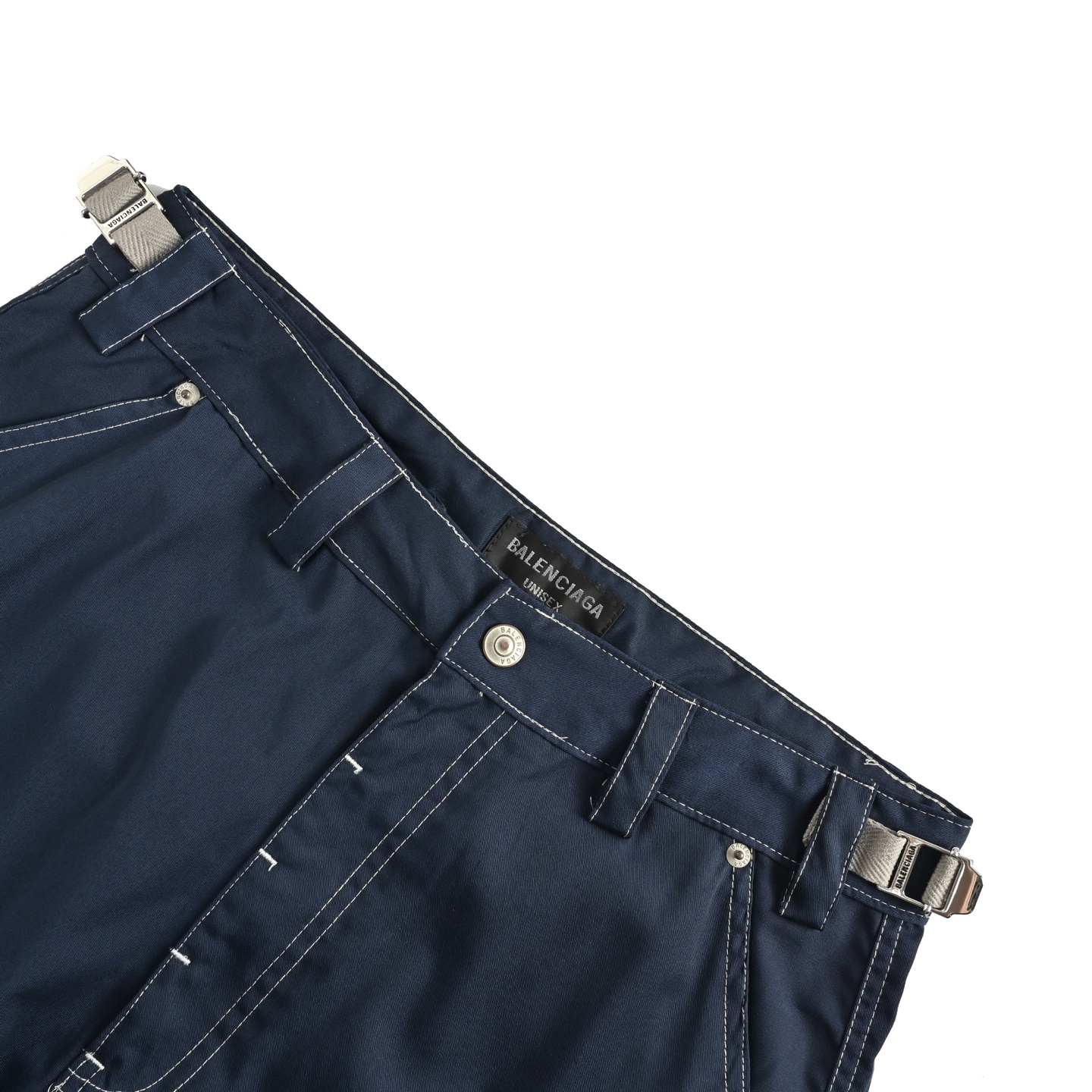 Balenciaga/巴黎世家 25ss 刺绣徽标可拆卸多功能工装裤-Chinese UA Cheap High Quatity Brand Clothes Bags handbags Sneakers wholesale wholesaler seller from China Factory suppliers Fashion Clothing Shoes best Quality Beautiful Price Balenciaga/巴黎世家 25ss 刺绣徽标可拆卸多功能工装裤