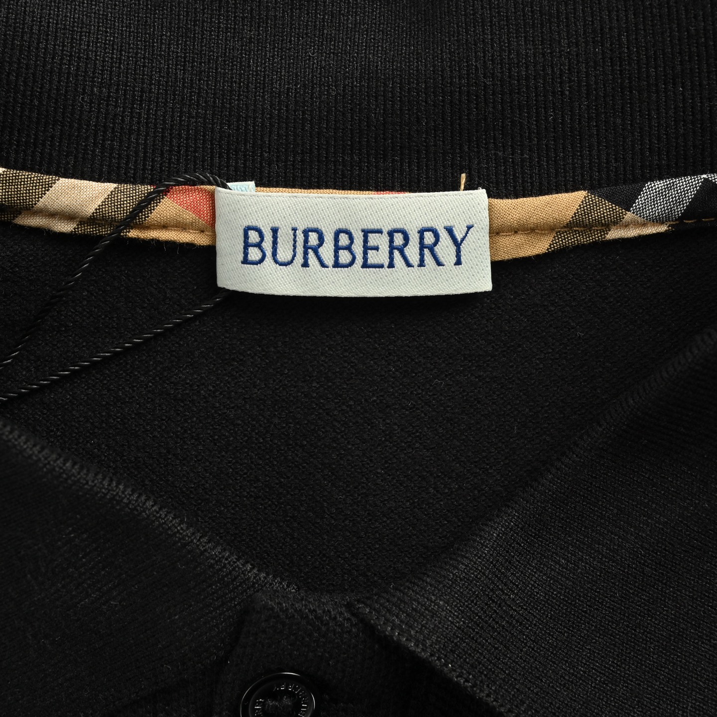 Burberry/巴宝莉 25ss 战马小标刺绣Polo短袖黑色 白色 军绿