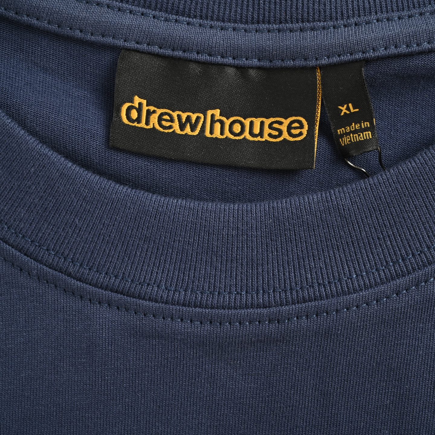 Drew House Good字母笑脸印花短 高克重280克双纱纯棉面料 藏蓝 白色-莆田鞋,莆田鞋货源,高仿鞋,高仿鞋货源,安福档口,莆田高仿鞋,莆田鞋批发,高仿鞋批发,莆田高仿运动鞋,高仿运动鞋,莆田运动鞋 Drew House Good字母笑脸印花短 高克重280克双纱纯棉面料 藏蓝 白色