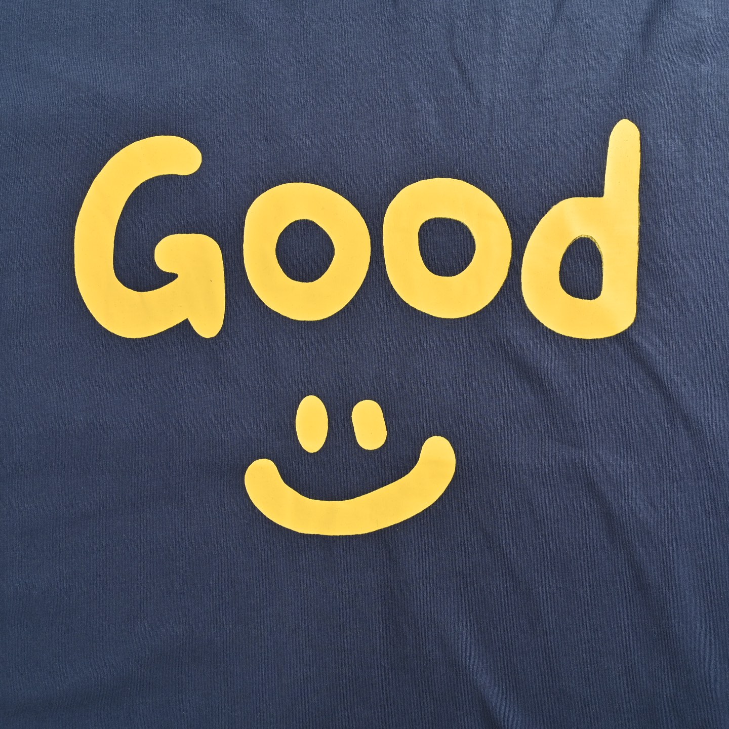 Drew House Good字母笑脸印花短 高克重280克双纱纯棉面料 藏蓝 白色-莆田鞋,莆田鞋货源,高仿鞋,高仿鞋货源,安福档口,莆田高仿鞋,莆田鞋批发,高仿鞋批发,莆田高仿运动鞋,高仿运动鞋,莆田运动鞋 Drew House Good字母笑脸印花短 高克重280克双纱纯棉面料 藏蓝 白色