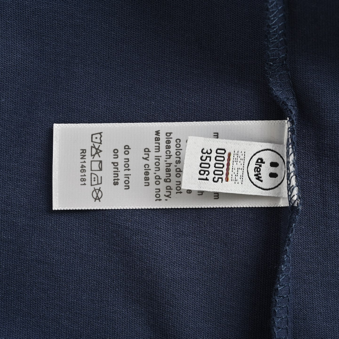 Drew House Good字母笑脸印花短 高克重280克双纱纯棉面料 藏蓝 白色-莆田鞋,莆田鞋货源,高仿鞋,高仿鞋货源,安福档口,莆田高仿鞋,莆田鞋批发,高仿鞋批发,莆田高仿运动鞋,高仿运动鞋,莆田运动鞋 Drew House Good字母笑脸印花短 高克重280克双纱纯棉面料 藏蓝 白色