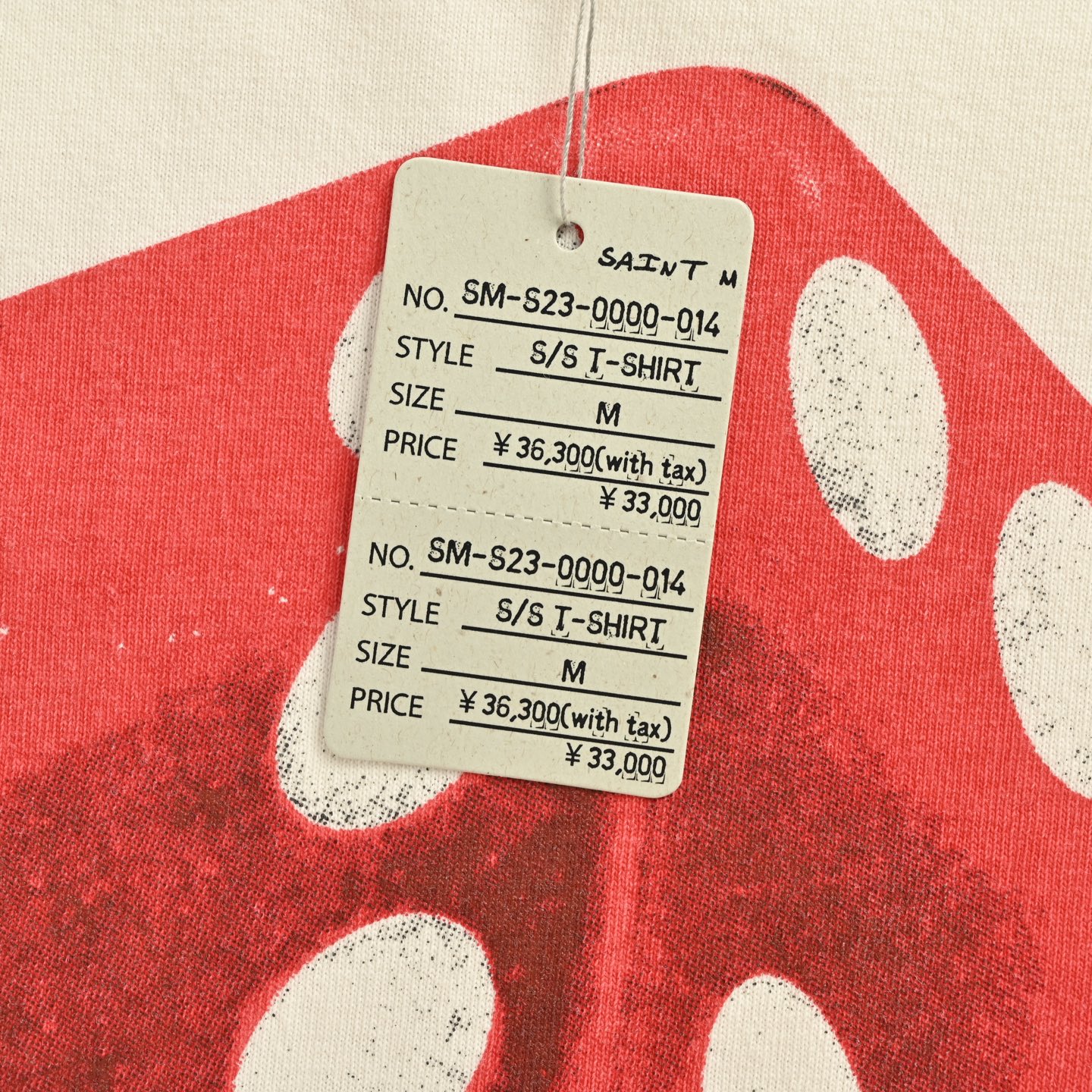 SAINT MICHAEL 25ss 骰子字母印花短袖-Chinese UA Cheap High Quatity Brand Clothes Bags handbags Sneakers wholesale wholesaler seller from China Factory suppliers Fashion Clothing Shoes best Quality Beautiful Price SAINT MICHAEL 25ss 骰子字母印花短袖