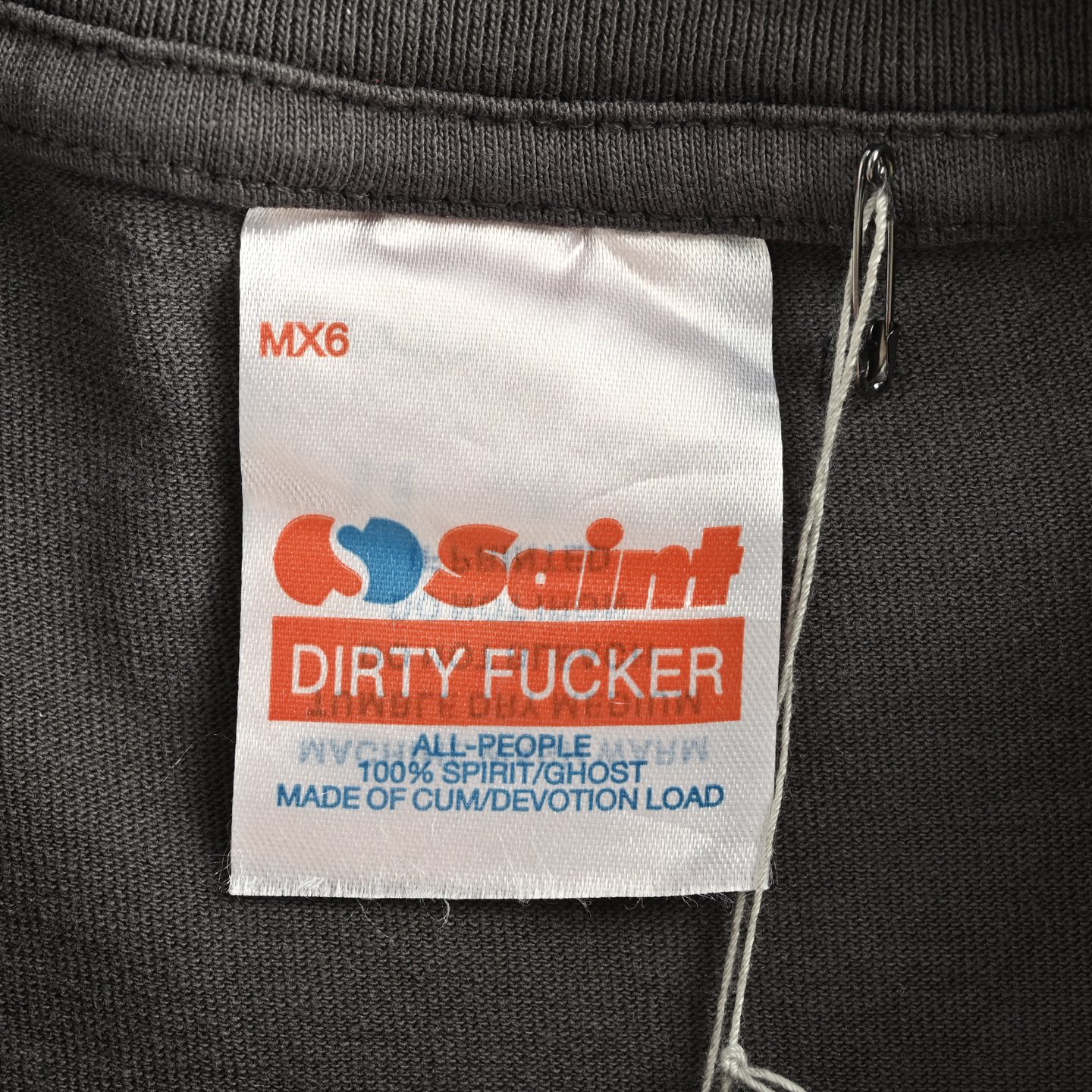 SAINT MICHAEL 25ss 夜光荆棘耶稣印花短袖-Chinese UA Cheap High Quatity Brand Clothes Bags handbags Sneakers wholesale wholesaler seller from China Factory suppliers Fashion Clothing Shoes best Quality Beautiful Price SAINT MICHAEL 25ss 夜光荆棘耶稣印花短袖