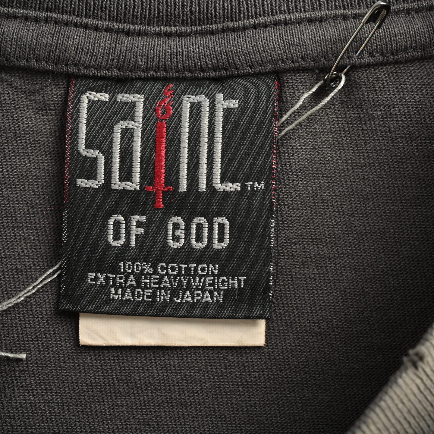 SAINT MICHAEL 25ss 祈祷准心印花短袖-Chinese UA Cheap High Quatity Brand Clothes Bags handbags Sneakers wholesale wholesaler seller from China Factory suppliers Fashion Clothing Shoes best Quality Beautiful Price SAINT MICHAEL 25ss 祈祷准心印花短袖