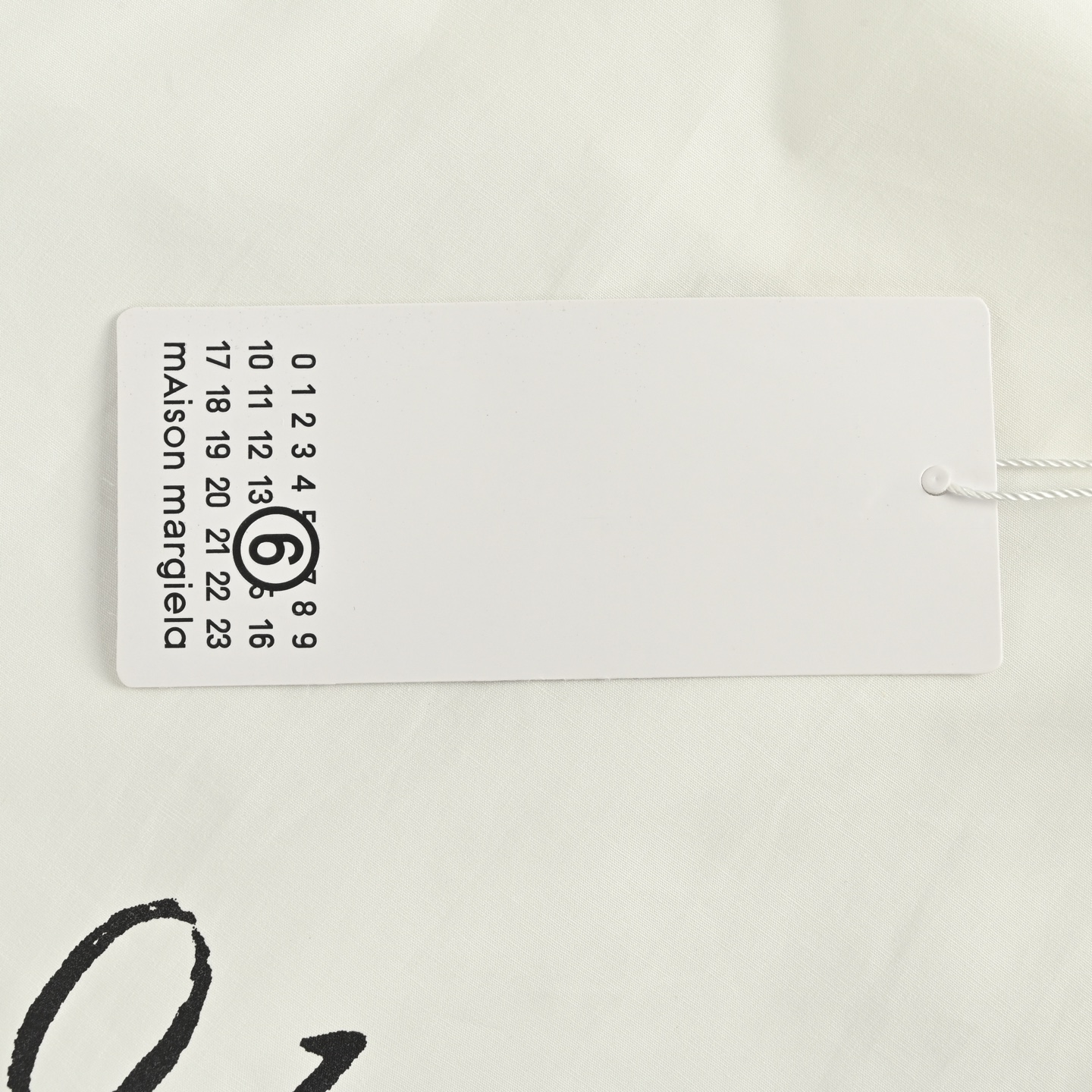 MAISON MARGIELA马吉拉MM6 数字印花撞色阴阳短袖衬衫