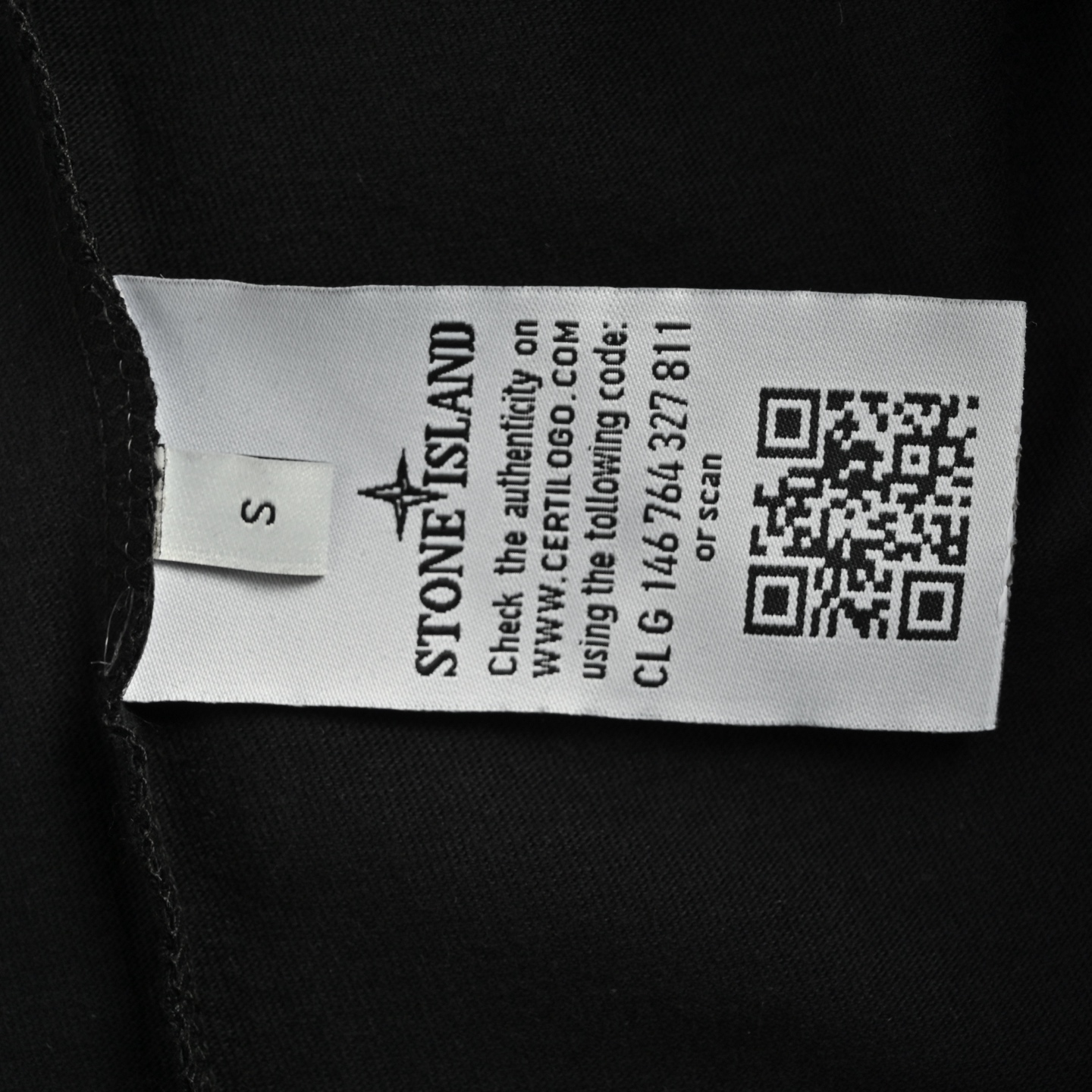 Stone Island/石头岛 25ss 前后logo印花短袖