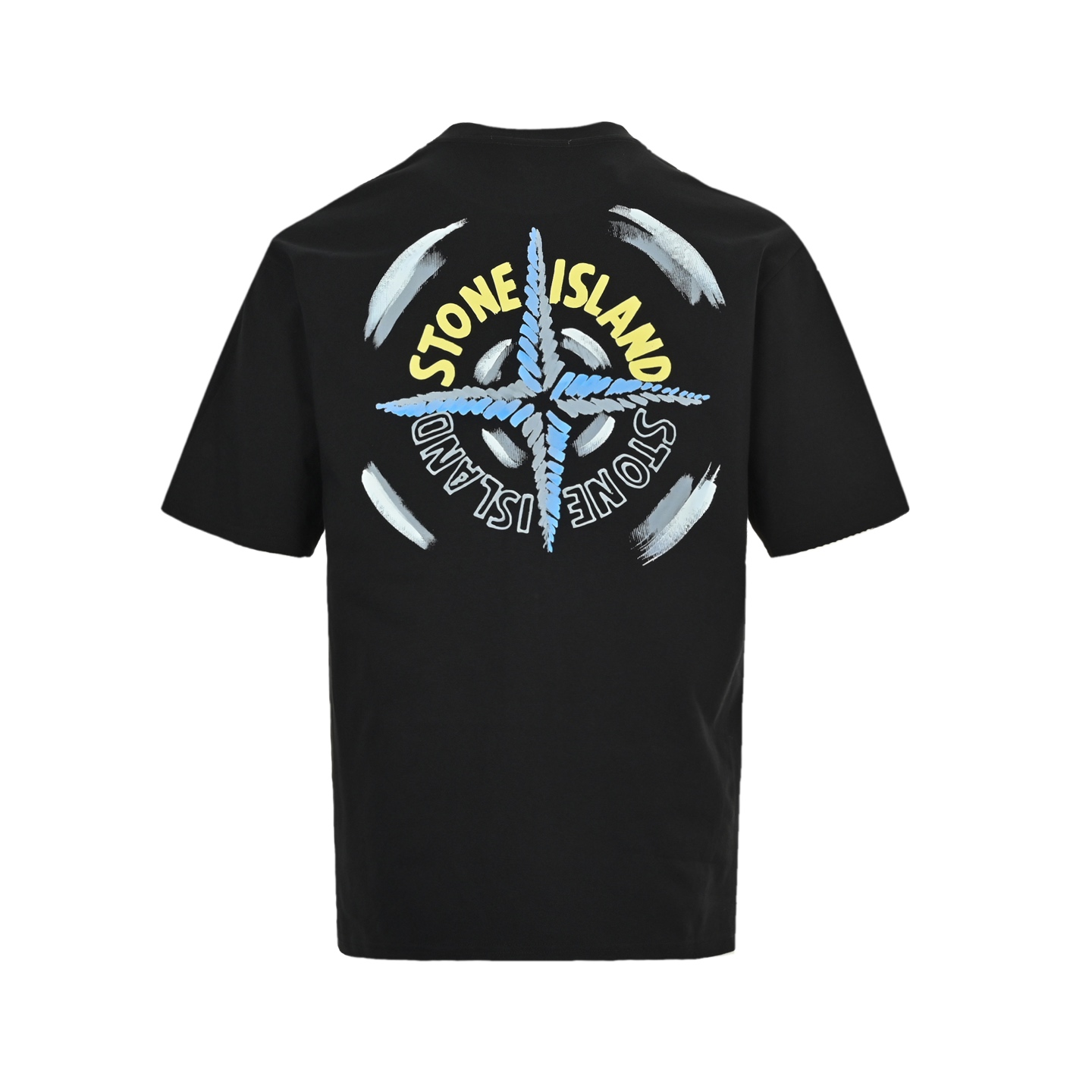 Stone Island/石头岛 25ss 前后logo印花短袖