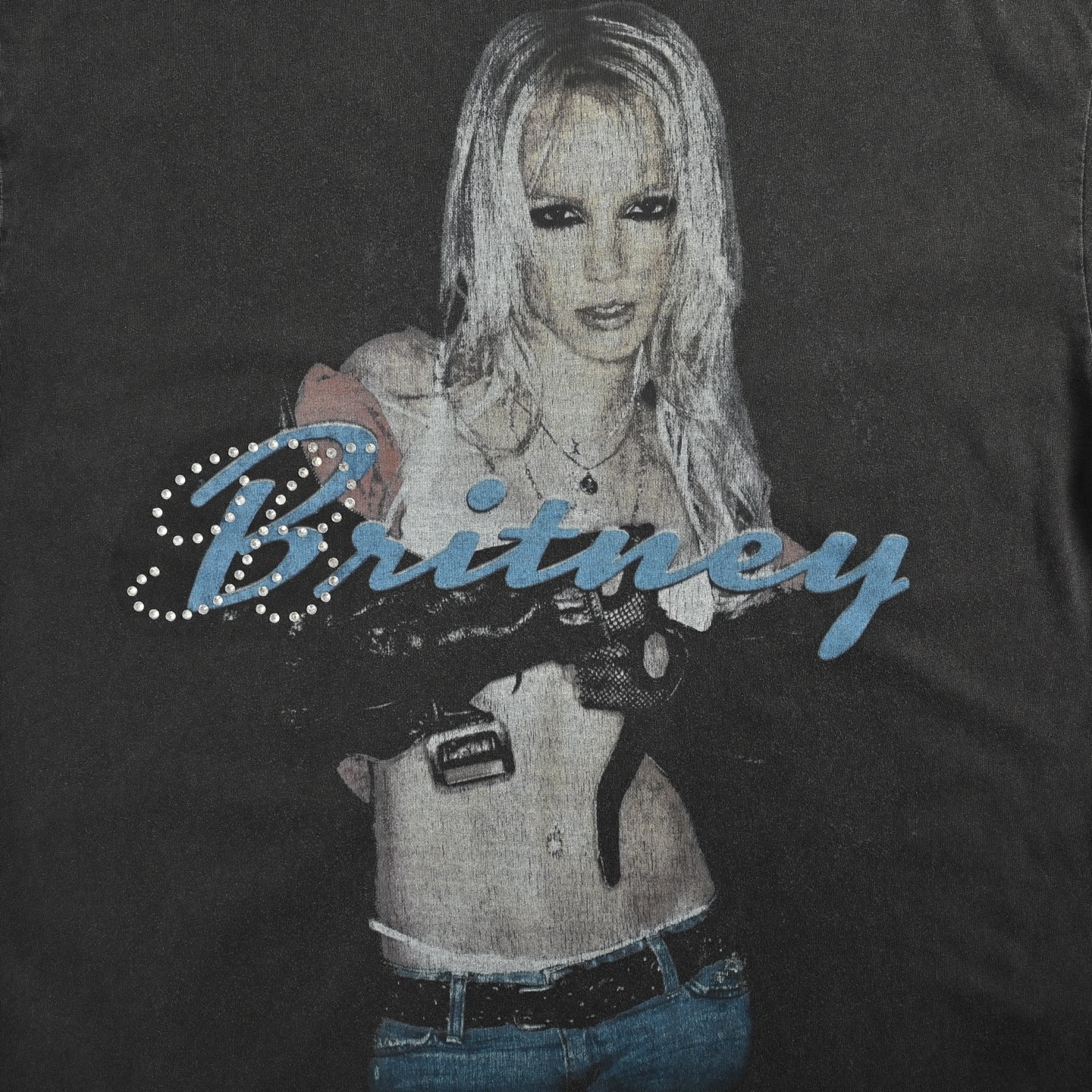 Balenciaga/巴黎世家 音乐系列合作款小甜甜布兰妮人象短袖