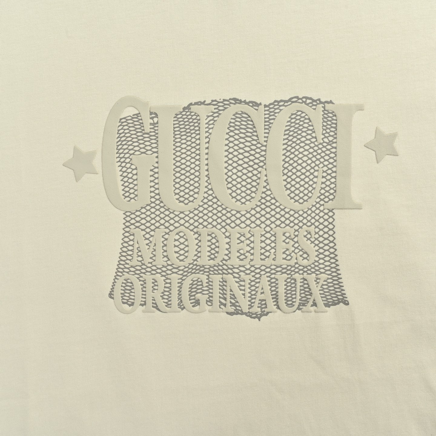 Gucci/古驰 24ss 星星标签印花短袖-莆田鞋,莆田鞋货源,高仿鞋,高仿鞋货源,安福档口,莆田高仿鞋,莆田鞋批发,高仿鞋批发,莆田高仿运动鞋,高仿运动鞋,莆田运动鞋 Gucci/古驰 24ss 星星标签印花短袖