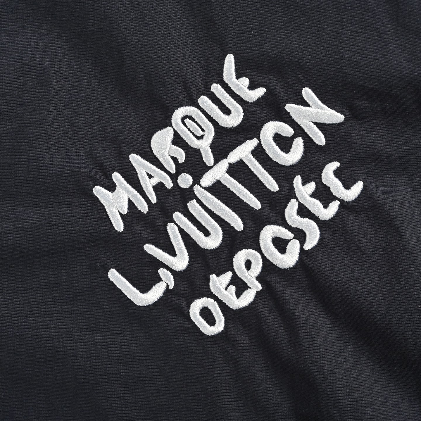 Louis Vuitton/路易威登 25ss 刺绣字母logo衬衫