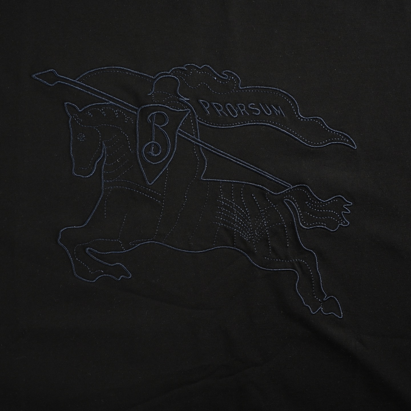 Burberry/巴宝莉 战马绣花圆领短袖