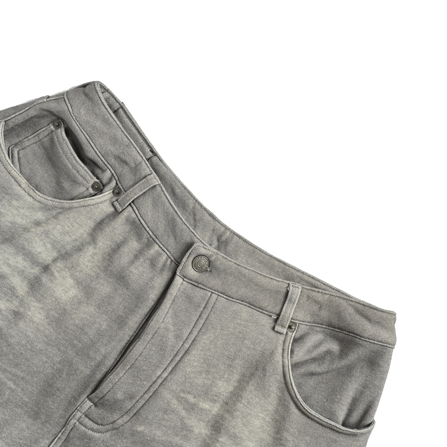 Acne Studios 灰色水洗做旧长裤