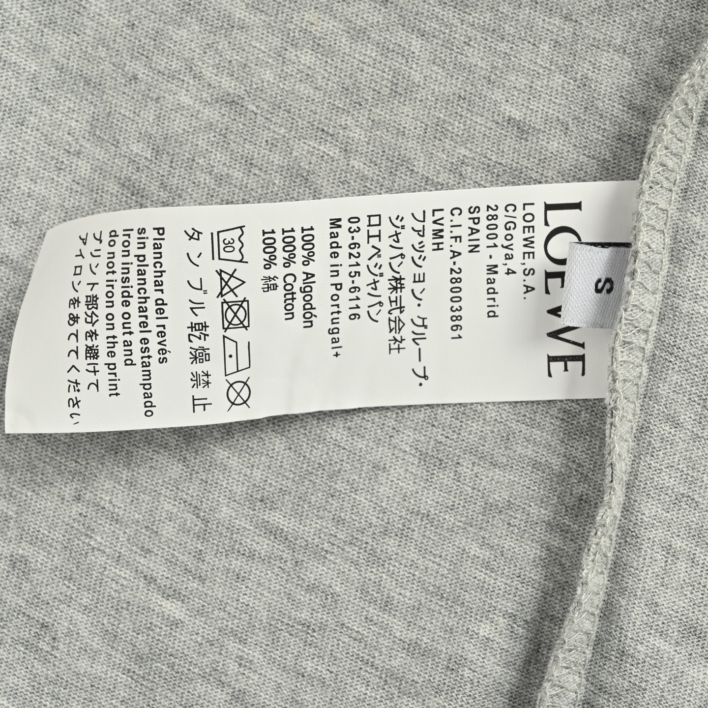 Loewe/罗意威 刺绣兔子短袖