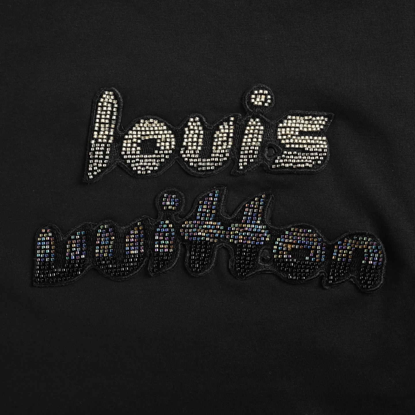 Louis Vuitton/路易威登 25ss 幻彩串珠重工短袖