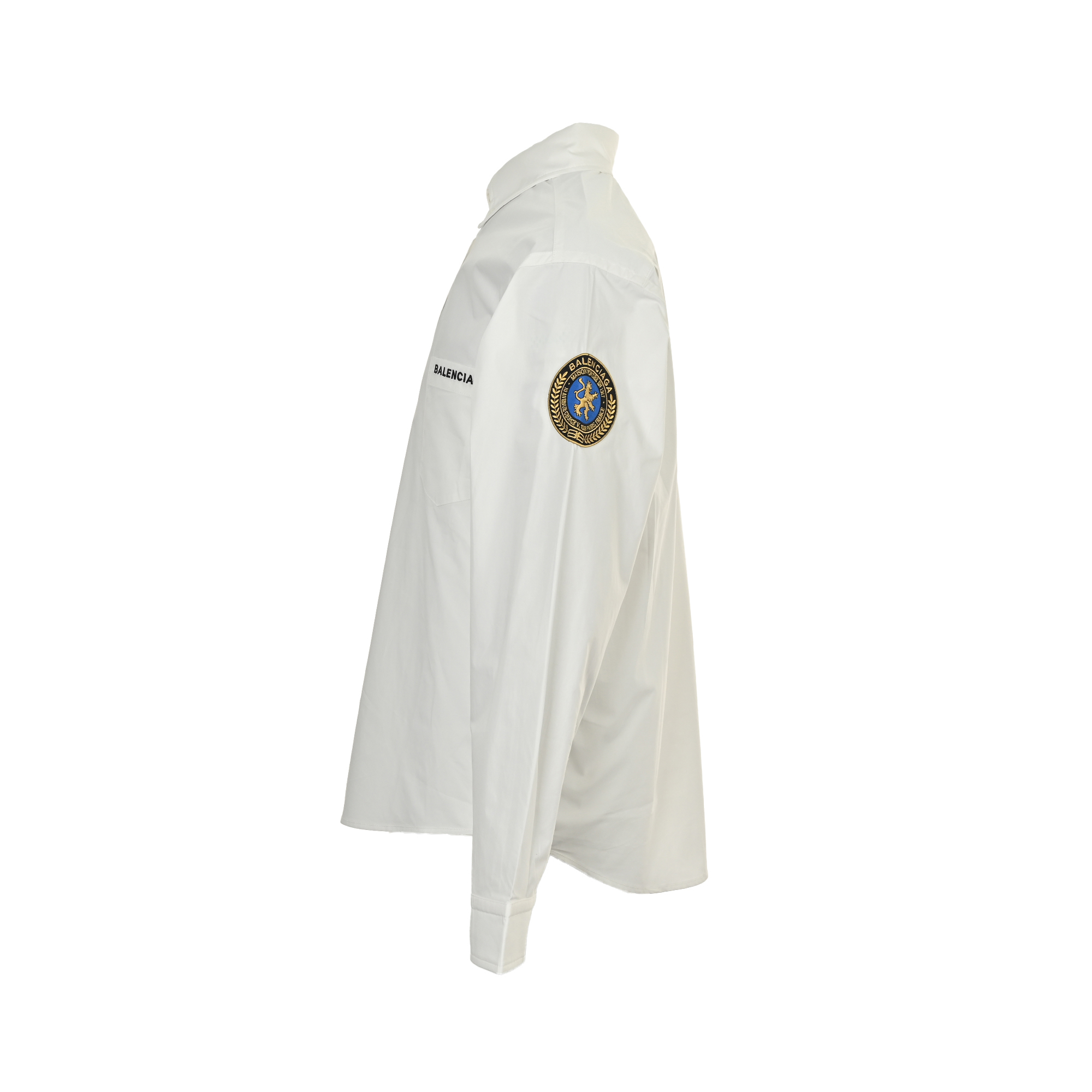 Balenciaga/巴黎世家 25ss 狮标刺绣曼联衬衫-Chinese UA Cheap High Quatity Brand Clothes Bags handbags Sneakers wholesale wholesaler seller from China Factory suppliers Fashion Clothing Shoes best Quality Beautiful Price Balenciaga/巴黎世家 25ss 狮标刺绣曼联衬衫