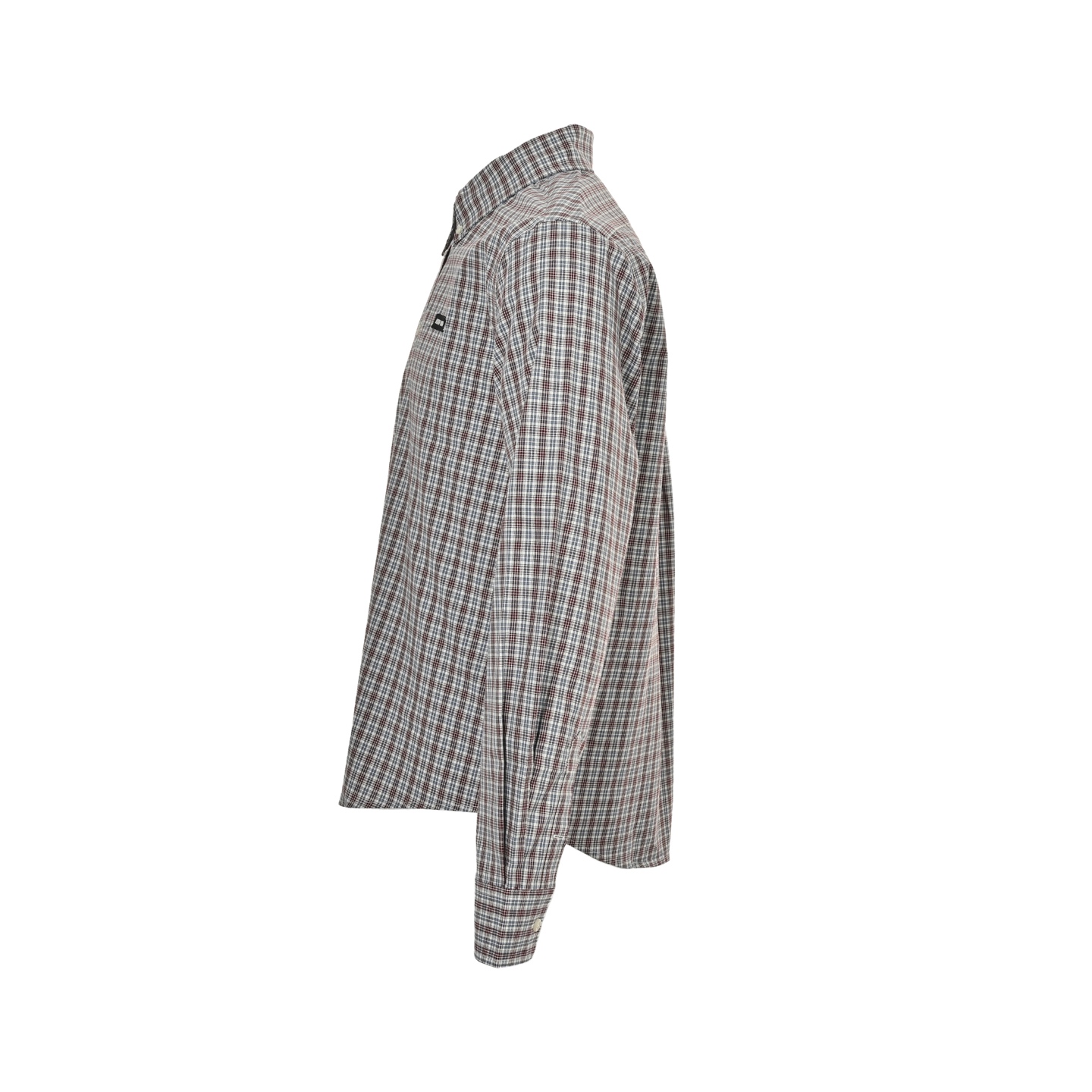 Miu Miu/缪缪 棕蓝细格纹长袖衬衫-Chinese UA Cheap High Quatity Brand Clothes Bags handbags Sneakers wholesale wholesaler seller from China Factory suppliers Fashion Clothing Shoes best Quality Beautiful Price Miu Miu/缪缪 棕蓝细格纹长袖衬衫