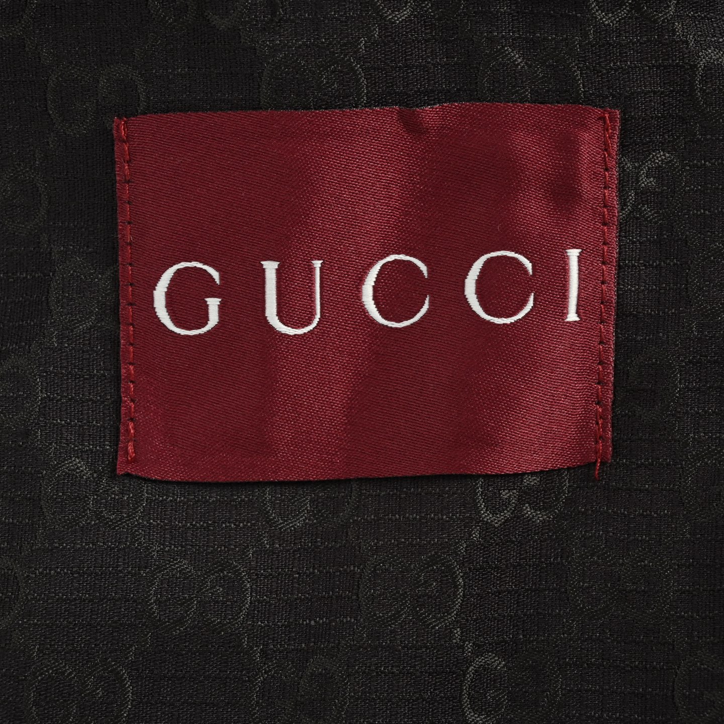 Gucci/古驰 25ss GG全印细格连帽拉链夹克外套
