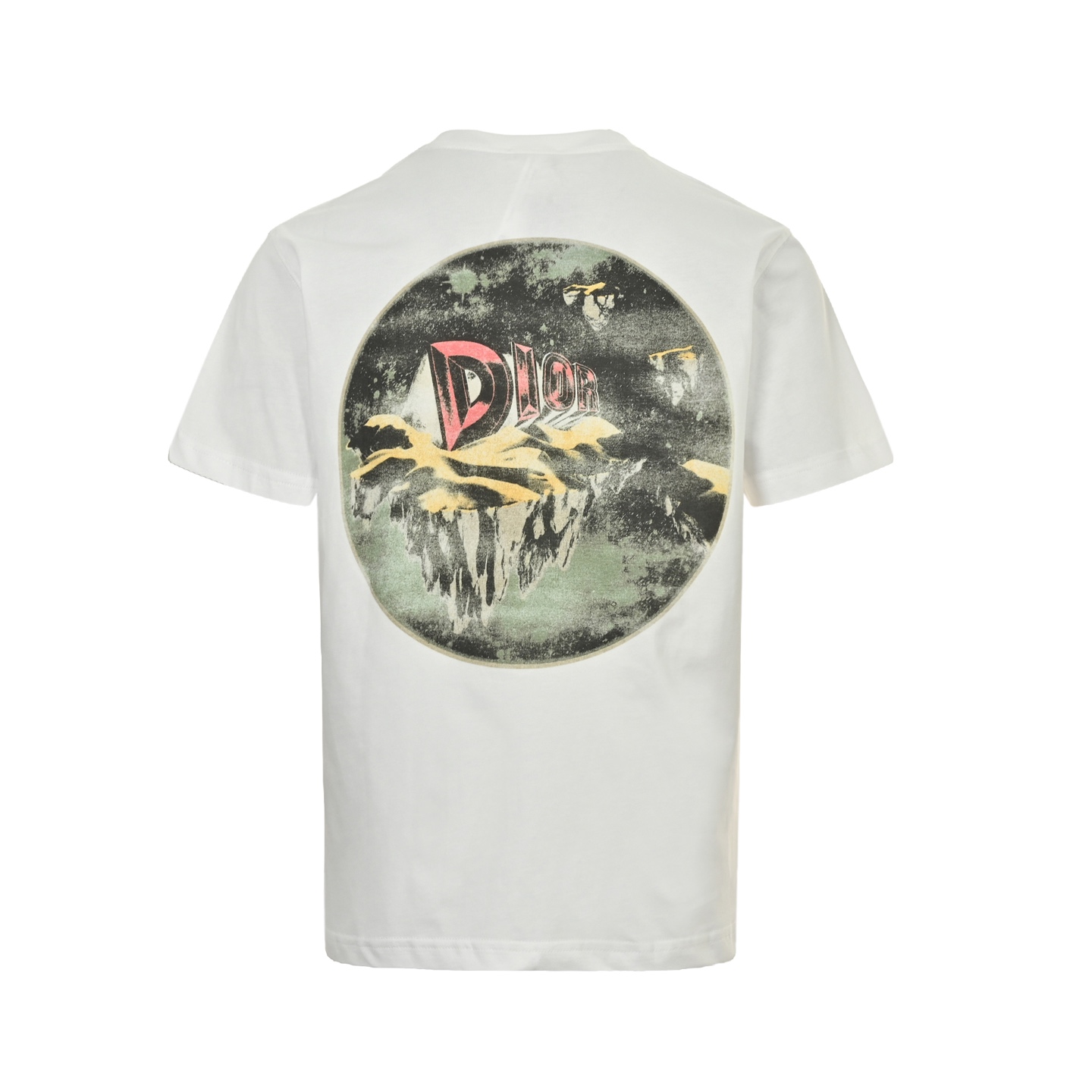 Dior/迪奥 沙漠宇宙印花短袖-Chinese UA Cheap High Quatity Brand Clothes Bags handbags Sneakers wholesale wholesaler seller from China Factory suppliers Fashion Clothing Shoes best Quality Beautiful Price Dior/迪奥 沙漠宇宙印花短袖