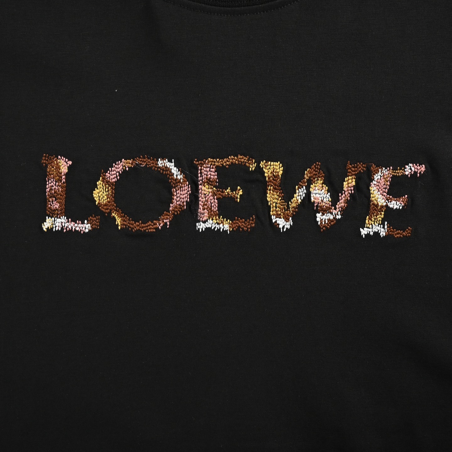 Loewe/罗意威 25ss 字母logo刺绣短袖
