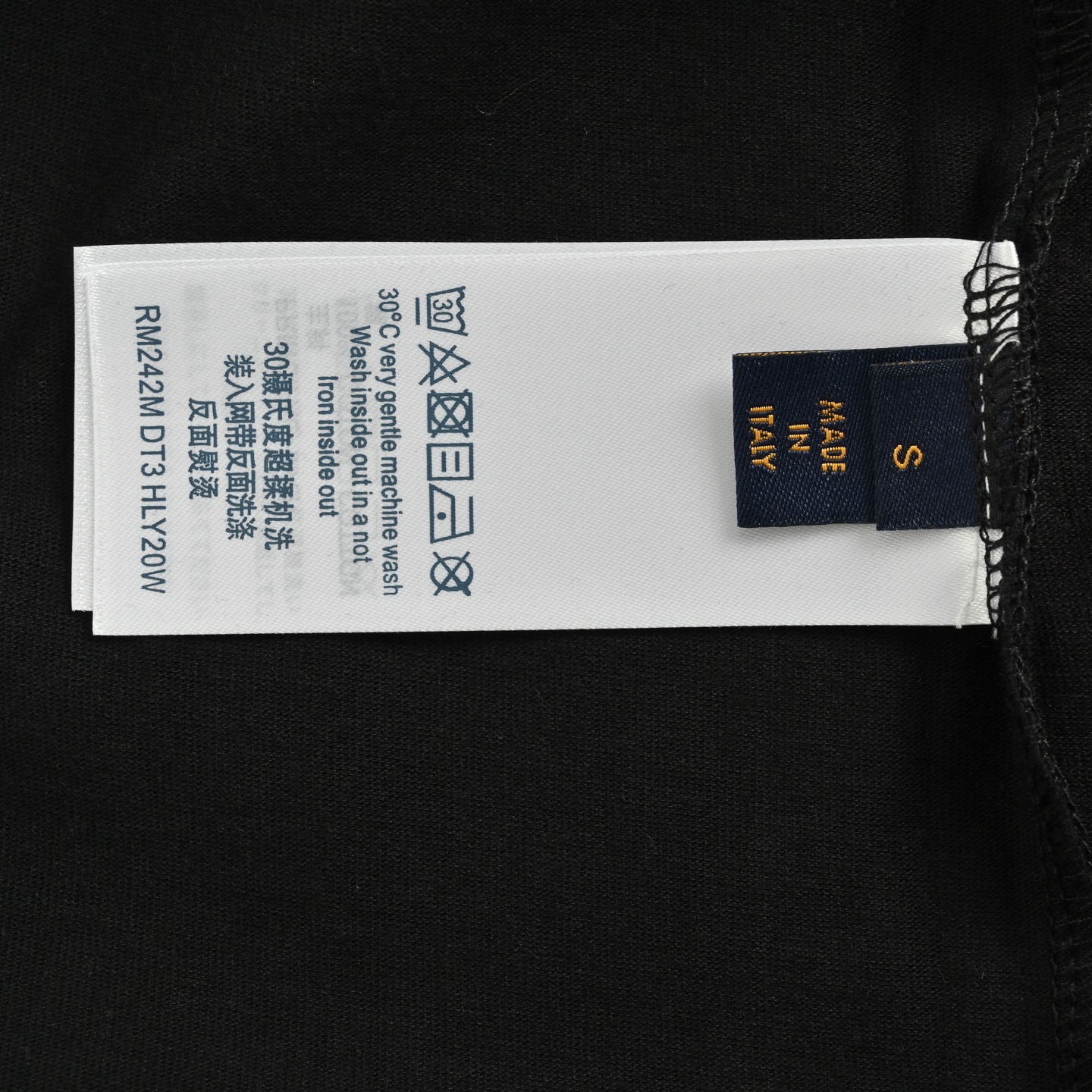 Louis Vuitton/路易威登 水墨渲染老花渐变印花短袖