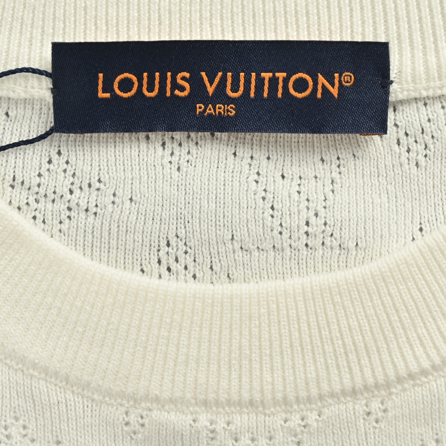 Louis Vuitton/路易威登 老花暗纹镂空针织毛衣