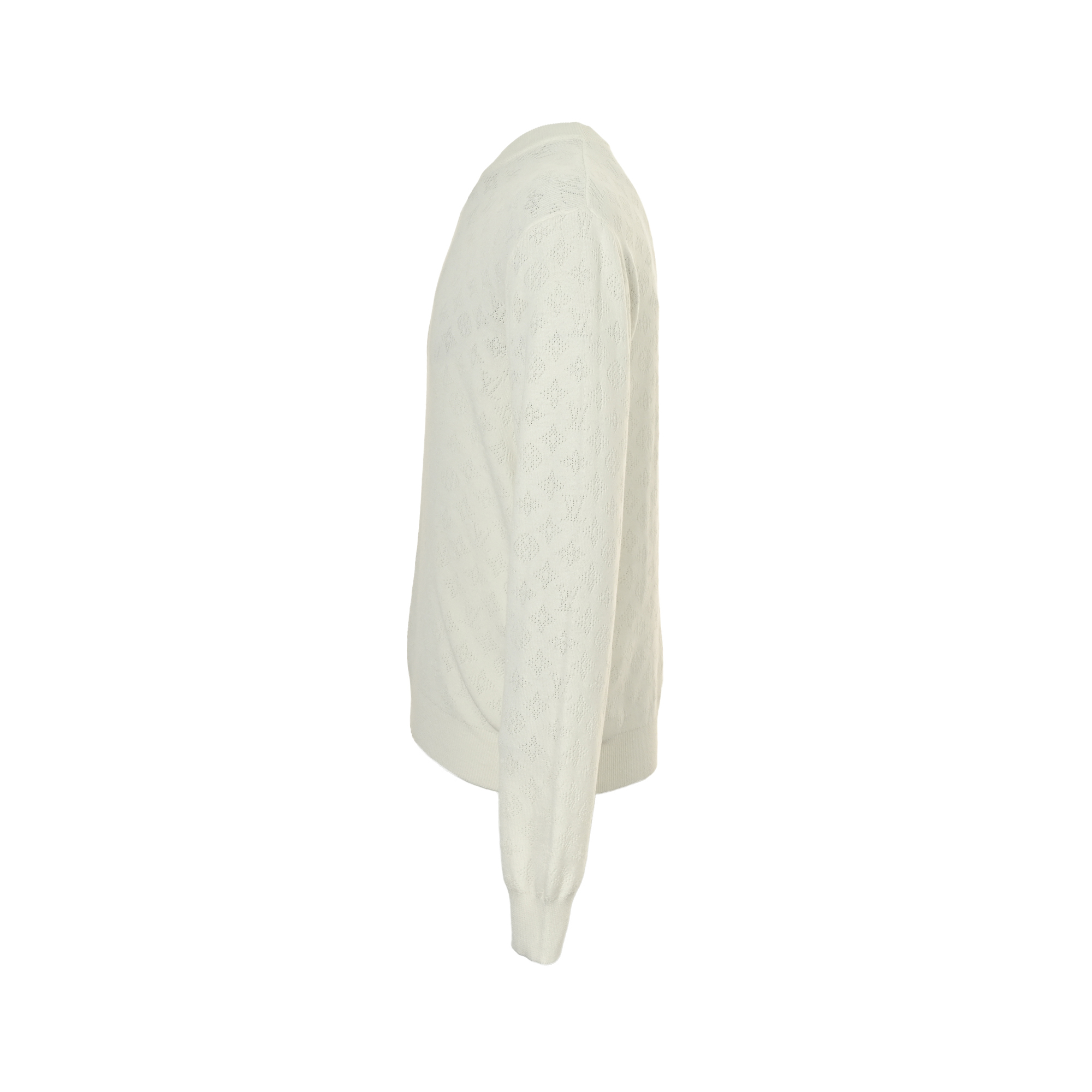 Louis Vuitton/路易威登 老花暗纹镂空针织毛衣