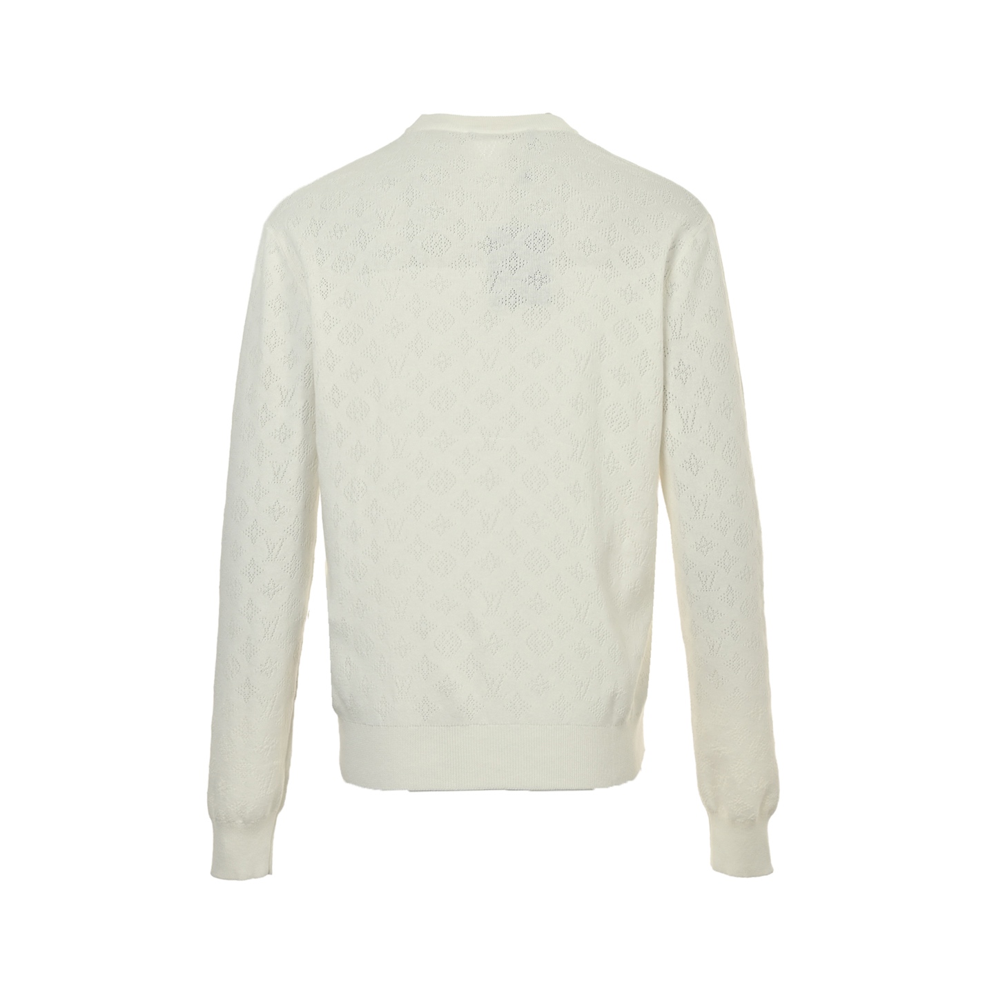 Louis Vuitton/路易威登 老花暗纹镂空针织毛衣