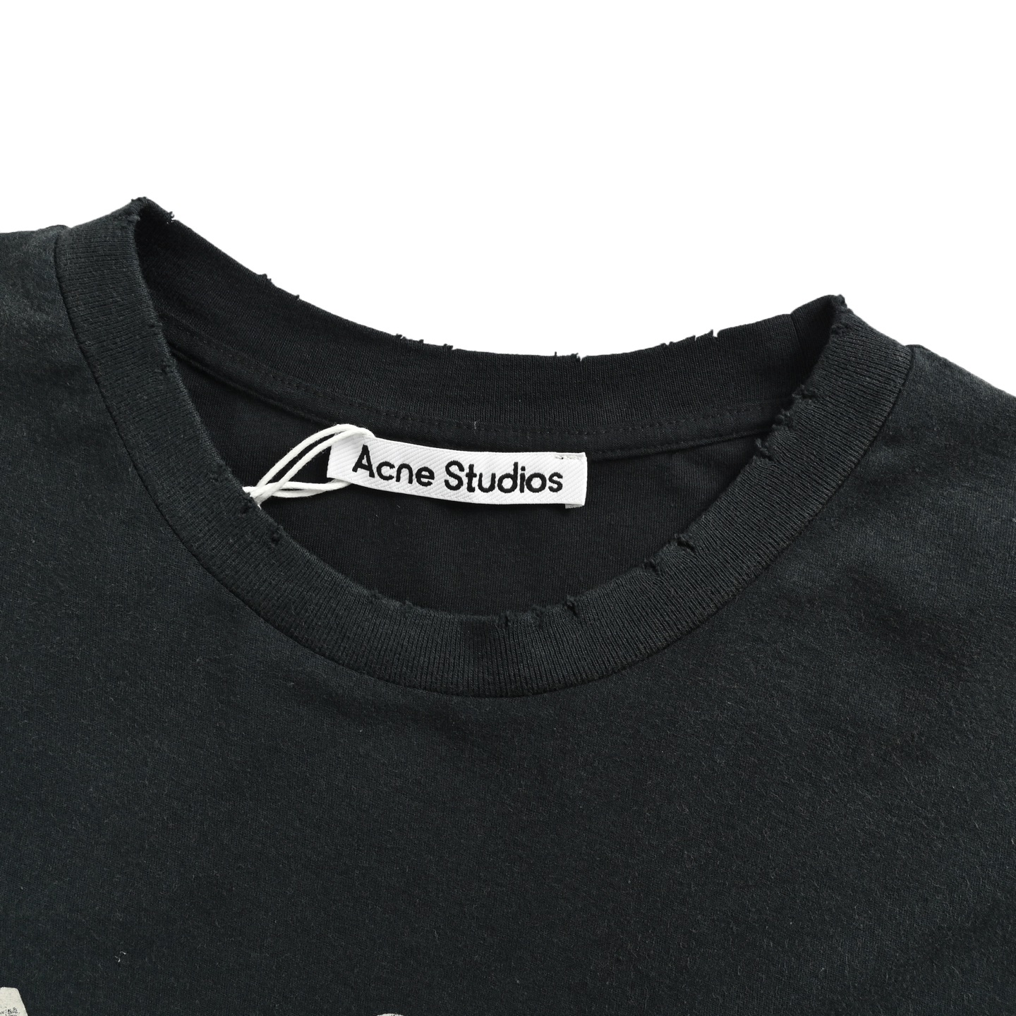 Acne Studios 1996字母印花做旧短袖 复古水洗磨破做旧版印花字母T恤-Chinese UA Cheap High Quatity Brand Clothes Bags handbags Sneakers wholesale wholesaler seller from China Factory suppliers Fashion Clothing Shoes best Quality Beautiful Price Acne Studios 1996字母印花做旧短袖 复古水洗磨破做旧版印花字母T恤