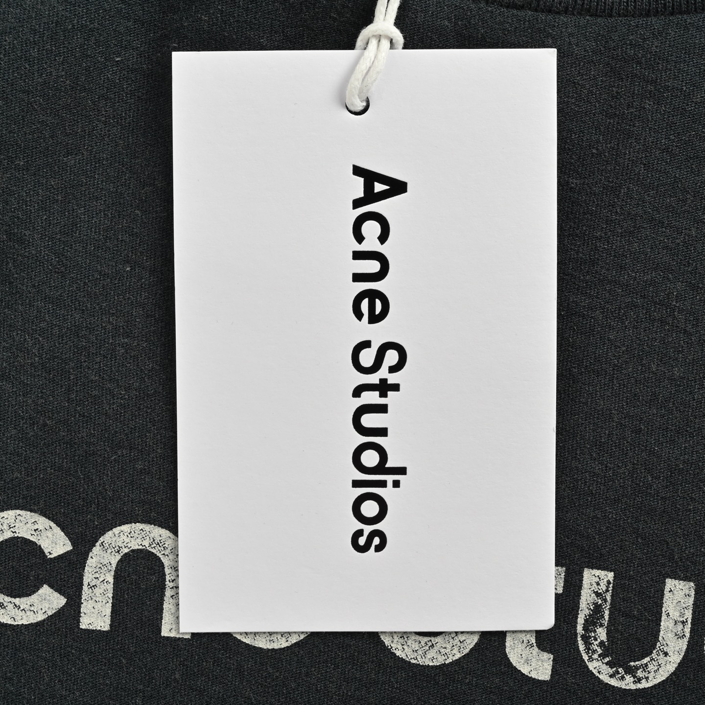 Acne Studios 1996字母印花做旧长袖T恤-Chinese UA Cheap High Quatity Brand Clothes Bags handbags Sneakers wholesale wholesaler seller from China Factory suppliers Fashion Clothing Shoes best Quality Beautiful Price Acne Studios 1996字母印花做旧长袖T恤