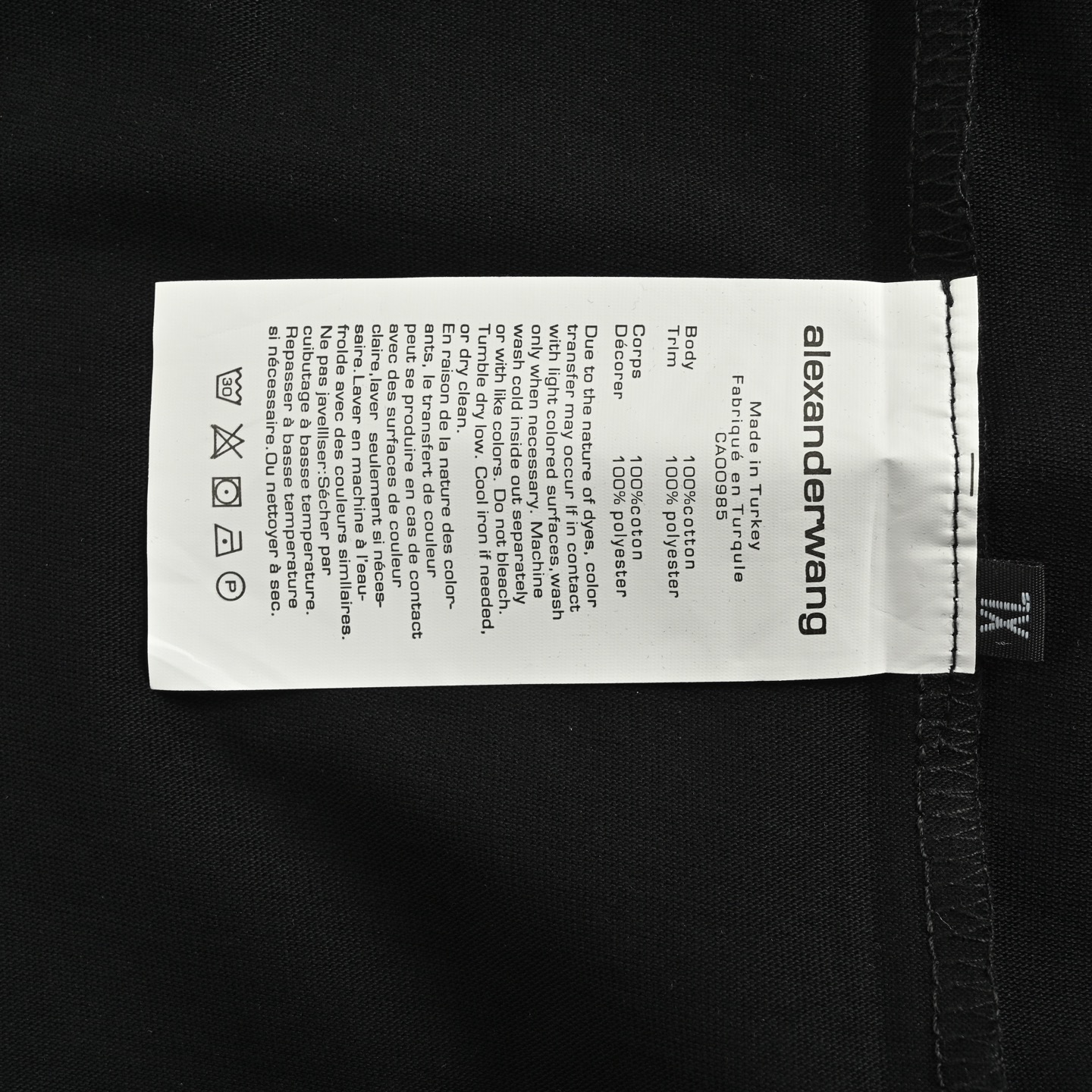 Alexander Wang/亚历山大王 25ss 星星字母短袖-Chinese UA Cheap High Quatity Brand Clothes Bags handbags Sneakers wholesale wholesaler seller from China Factory suppliers Fashion Clothing Shoes best Quality Beautiful Price Alexander Wang/亚历山大王 25ss 星星字母短袖