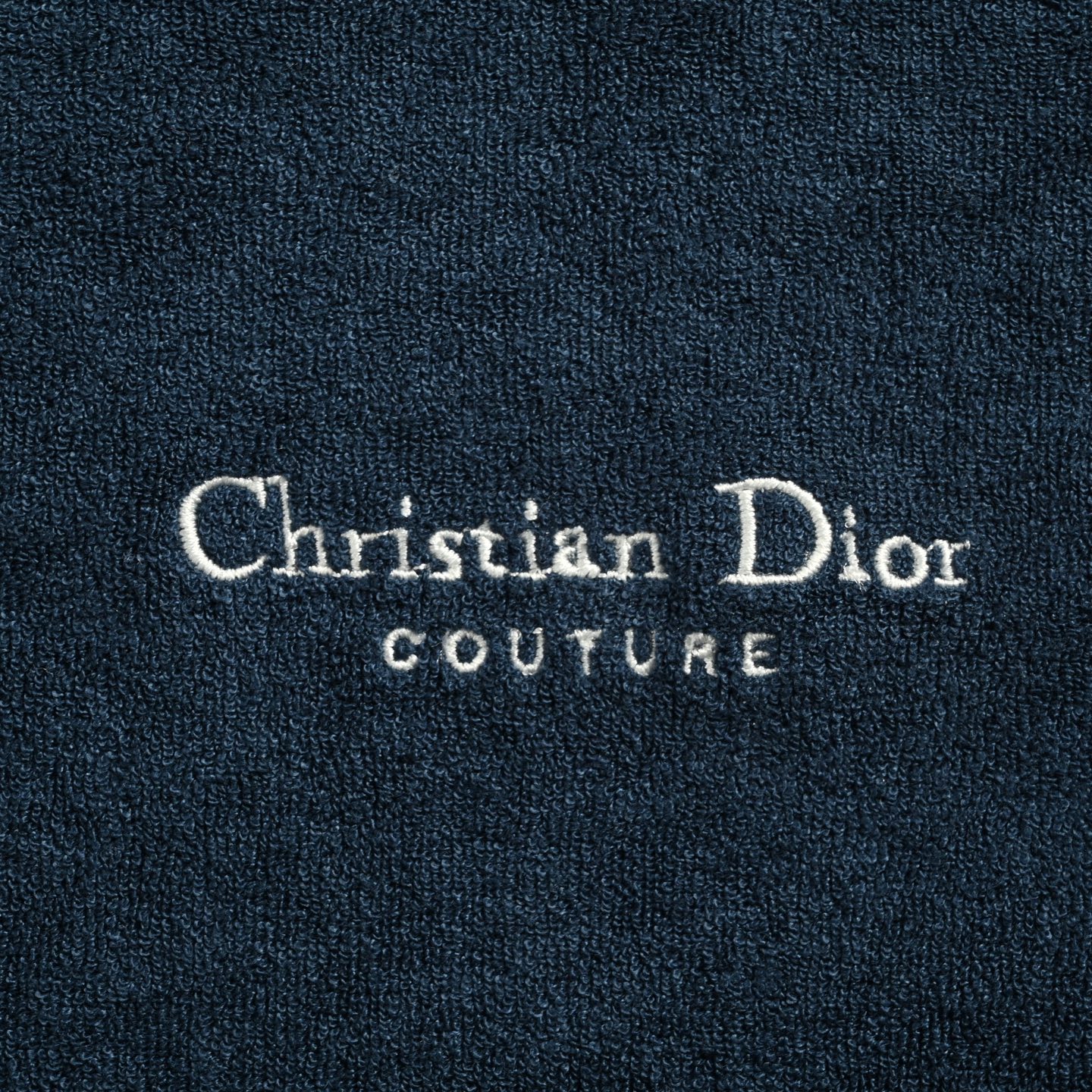 Dior/迪奥 25ss 小标刺绣毛巾布短袖