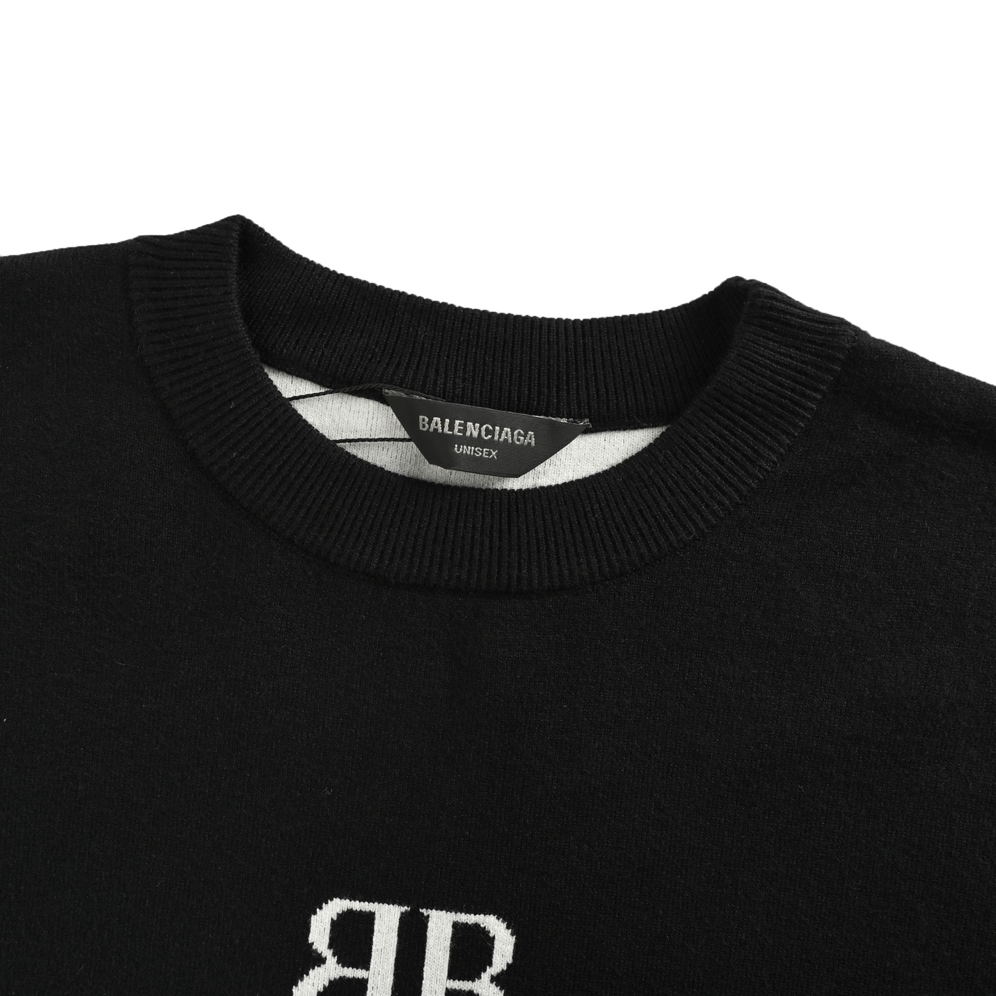 Balenciaga/巴黎世家 双B提花针织毛衣