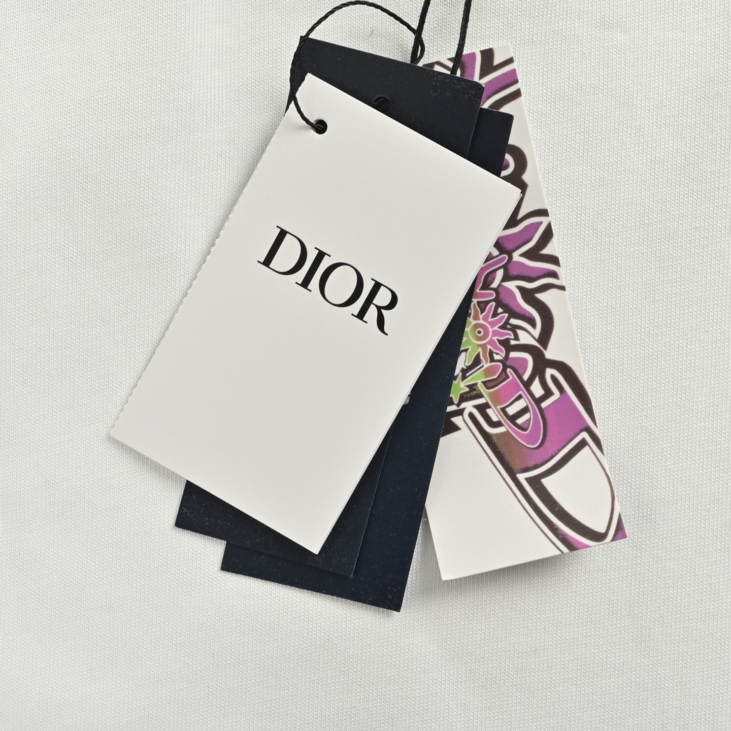 Dior/迪奥 25ss 字母提花螺纹领口短袖-Chinese UA Cheap High Quatity Brand Clothes Bags handbags Sneakers wholesale wholesaler seller from China Factory suppliers Fashion Clothing Shoes best Quality Beautiful Price Dior/迪奥 25ss 字母提花螺纹领口短袖