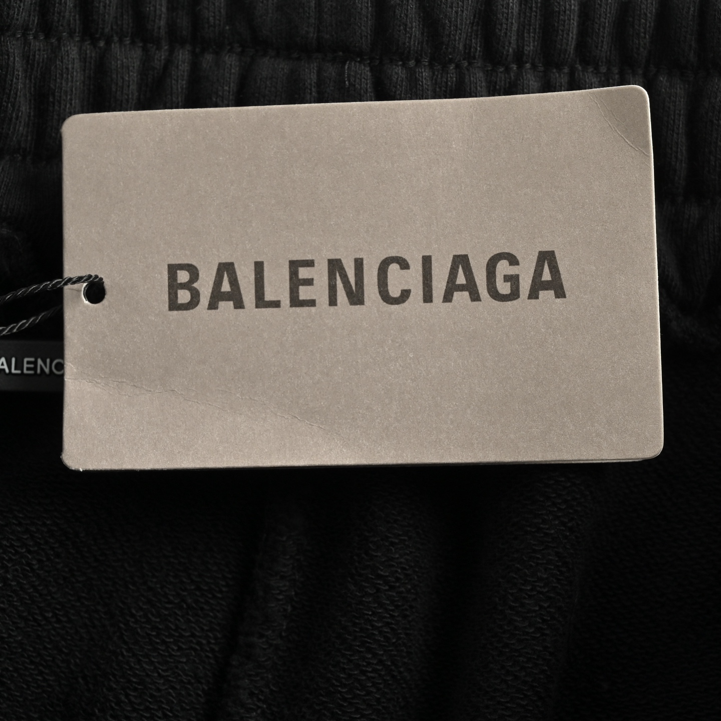 Balenciaga/巴黎世家 模糊可乐做旧破洞短裤