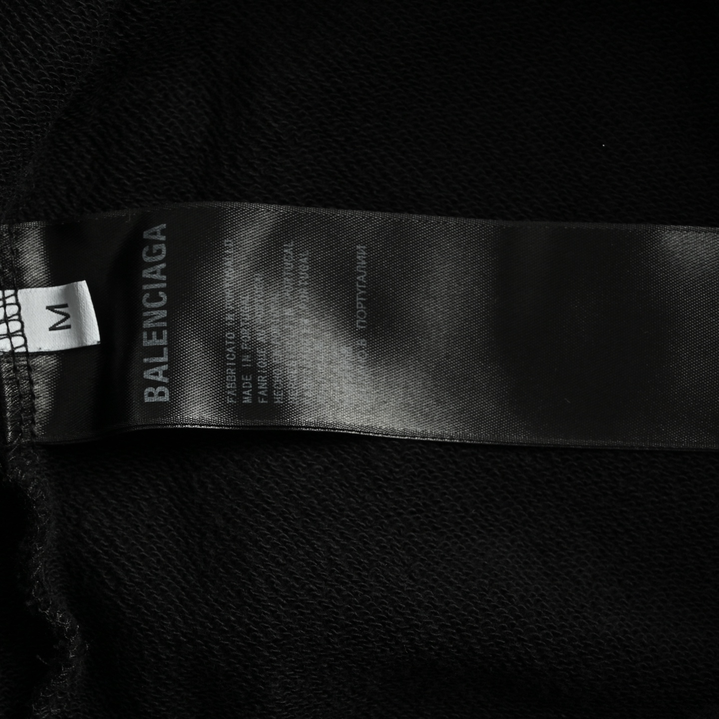 Balenciaga/巴黎世家 模糊可乐做旧破洞短裤