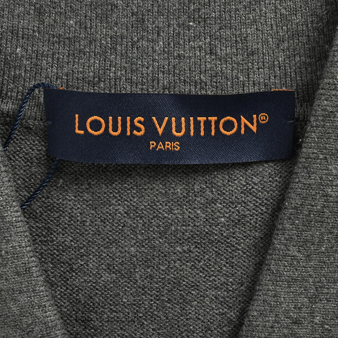 Louis Vuitton/路易威登 25ss 双口袋嵌花毛衣针织开衫