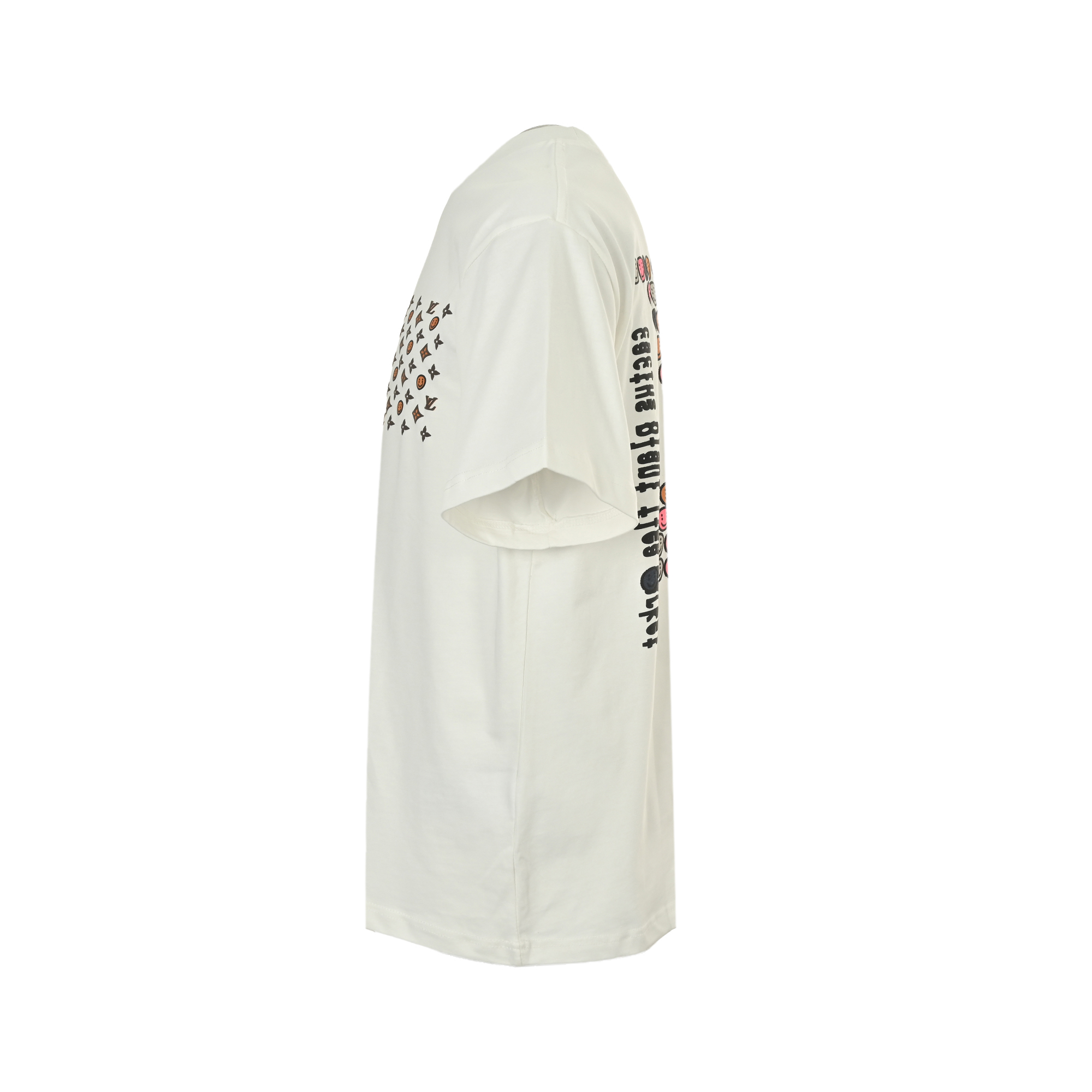 Louis Vuitton/路易威登 25ss 笑脸印花短袖-Chinese UA Cheap High Quatity Brand Clothes Bags handbags Sneakers wholesale wholesaler seller from China Factory suppliers Fashion Clothing Shoes best Quality Beautiful Price Louis Vuitton/路易威登 25ss 笑脸印花短袖