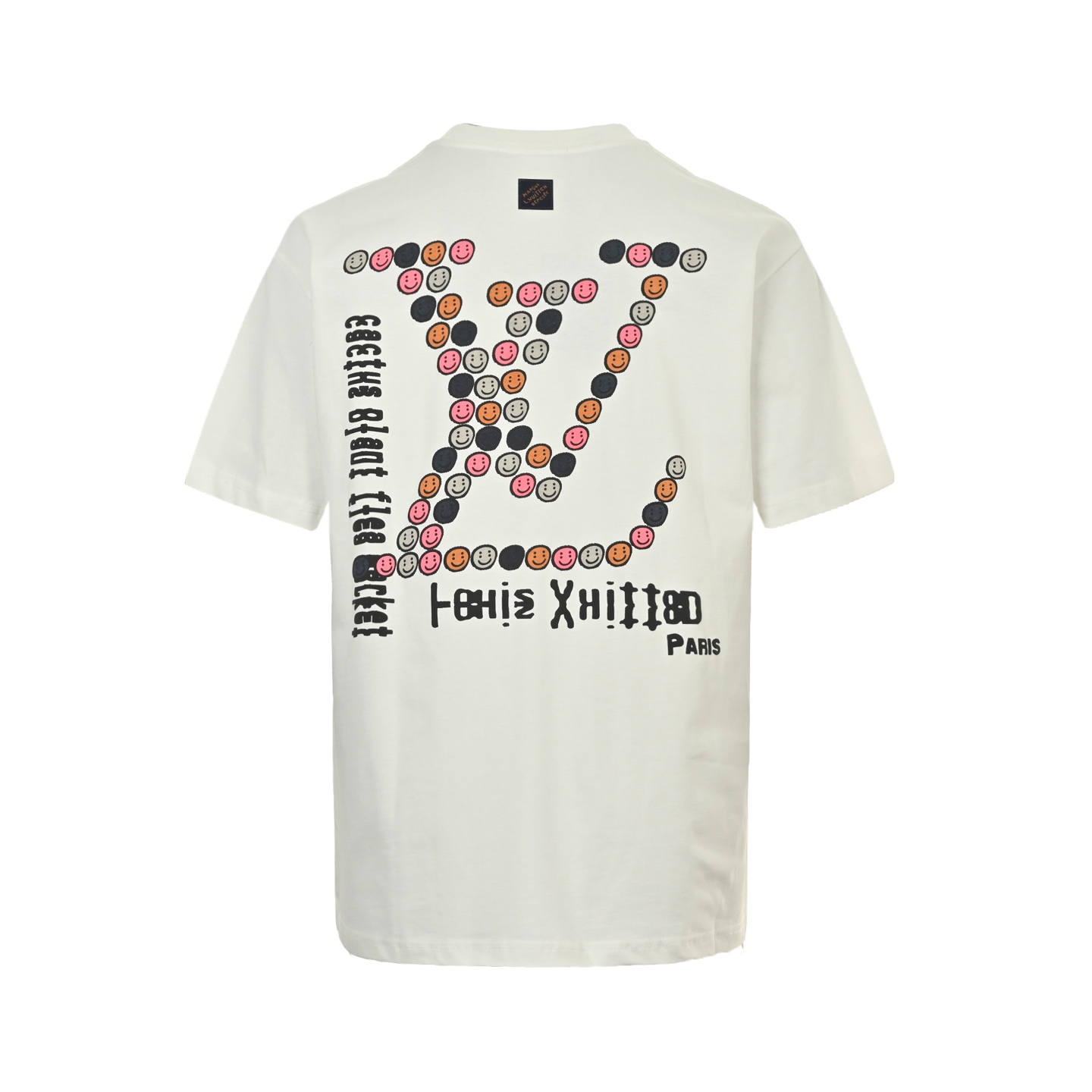 Louis Vuitton/路易威登 25ss 笑脸印花短袖-Chinese UA Cheap High Quatity Brand Clothes Bags handbags Sneakers wholesale wholesaler seller from China Factory suppliers Fashion Clothing Shoes best Quality Beautiful Price Louis Vuitton/路易威登 25ss 笑脸印花短袖