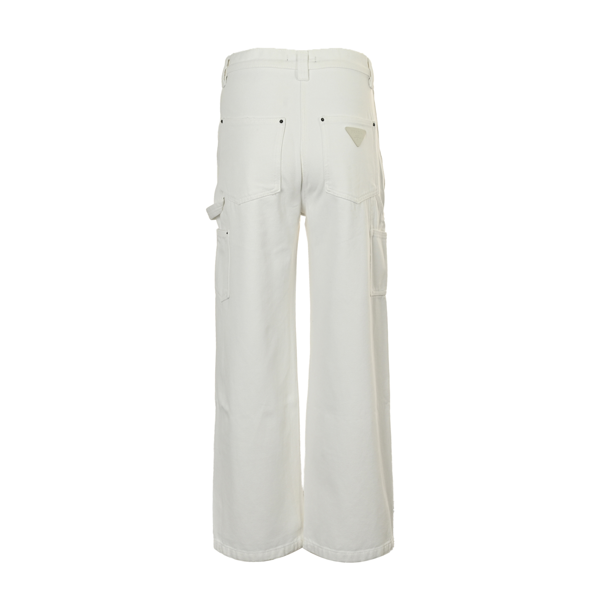 Prada/普拉达 25ss 三角皮牌伐木工装牛仔裤-Chinese UA Cheap High Quatity Brand Clothes Bags handbags Sneakers wholesale wholesaler seller from China Factory suppliers Fashion Clothing Shoes best Quality Beautiful Price Prada/普拉达 25ss 三角皮牌伐木工装牛仔裤