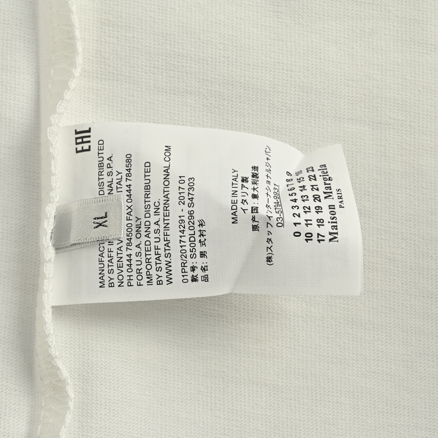 Maison Margiela/马吉拉 25ss 胶带印花短袖-Chinese UA Cheap High Quatity Brand Clothes Bags handbags Sneakers wholesale wholesaler seller from China Factory suppliers Fashion Clothing Shoes best Quality Beautiful Price Maison Margiela/马吉拉 25ss 胶带印花短袖