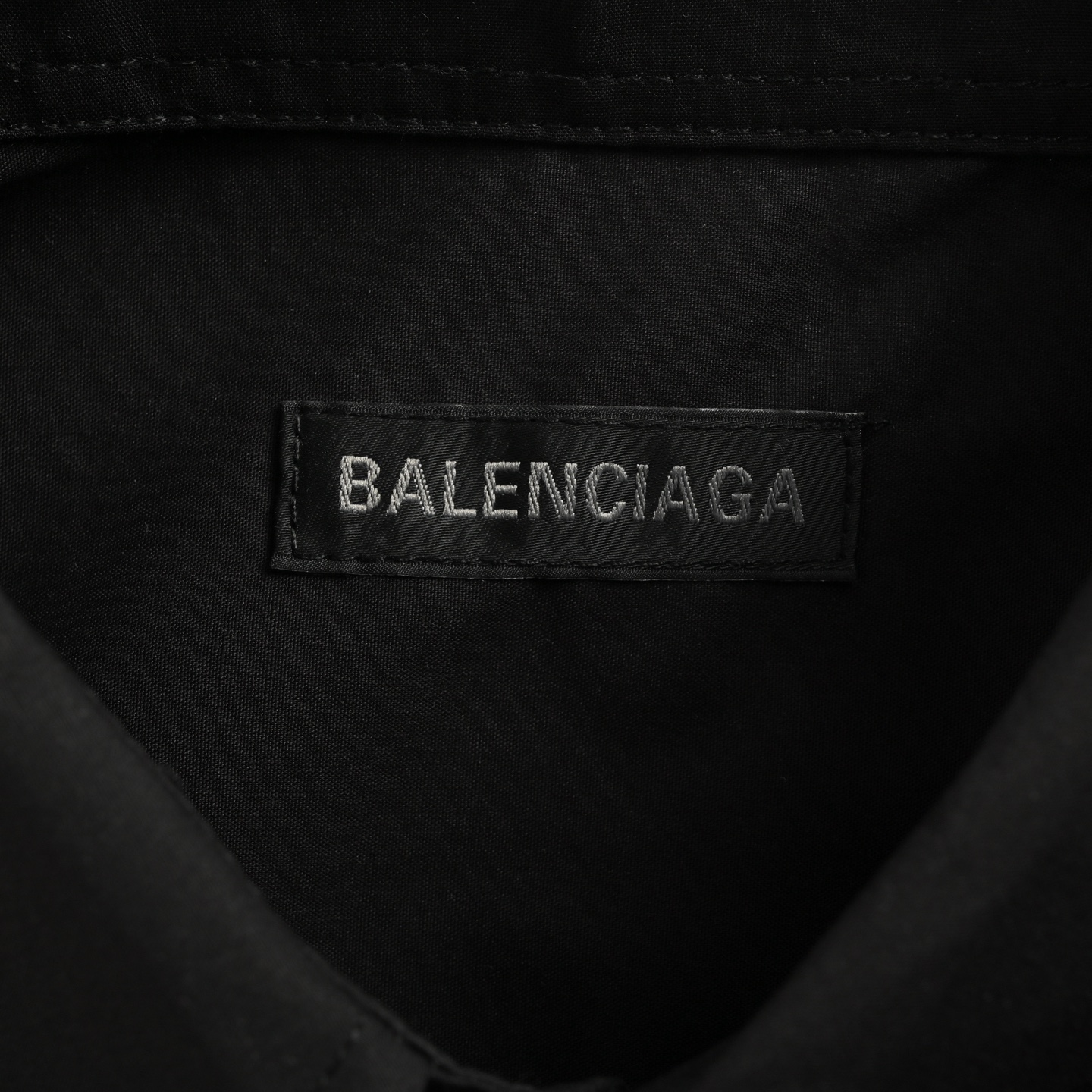 Balenciaga/巴黎世家 25ss 口袋BB刺绣衬衫