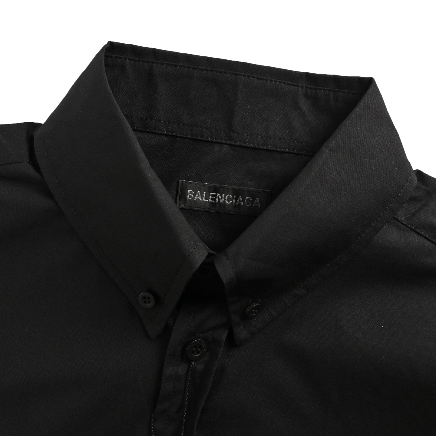 Balenciaga/巴黎世家 25ss 口袋BB刺绣衬衫