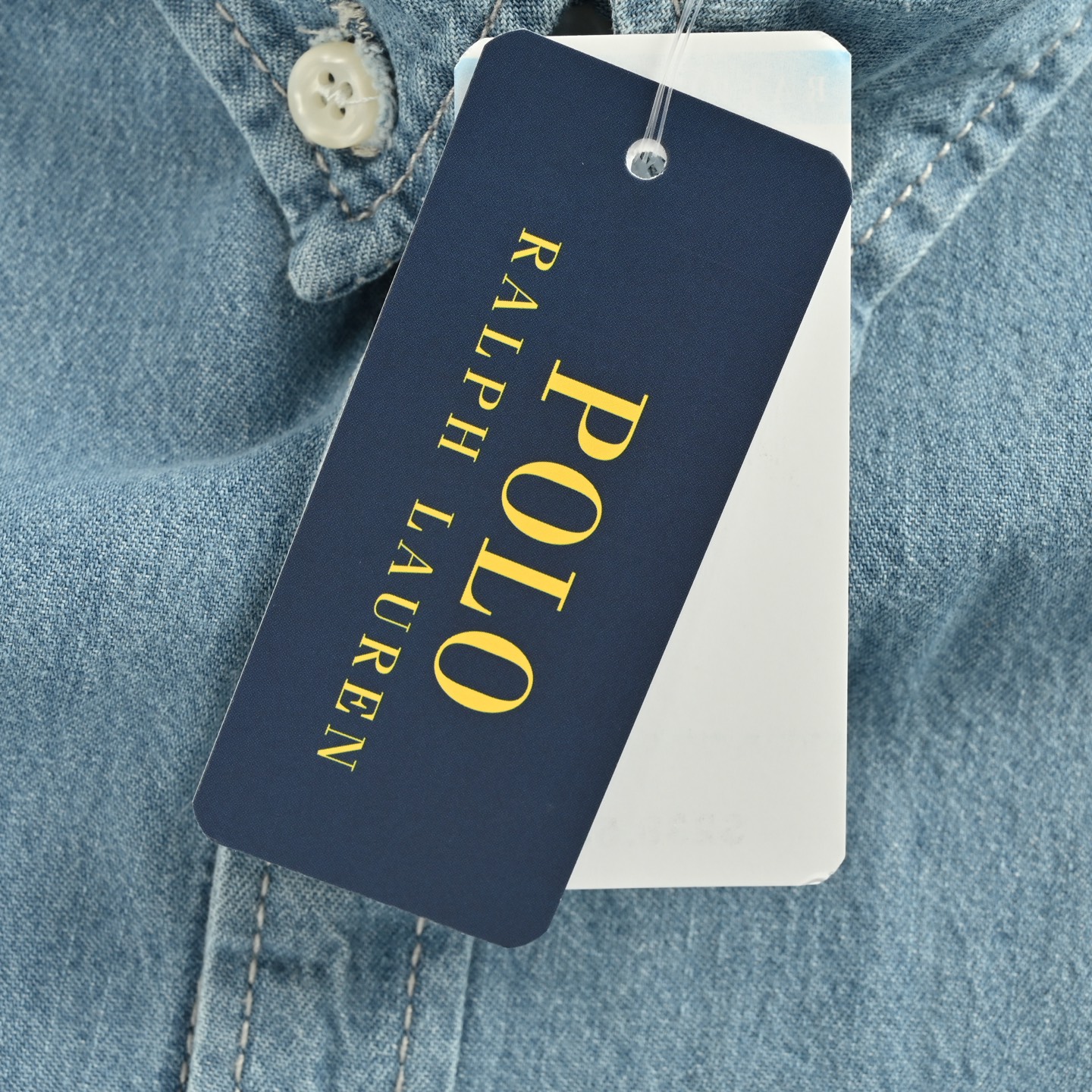 RALPH LAUREN/拉夫劳伦 25ss 小马刺绣牛仔长袖衬衫 牛仔衬衫