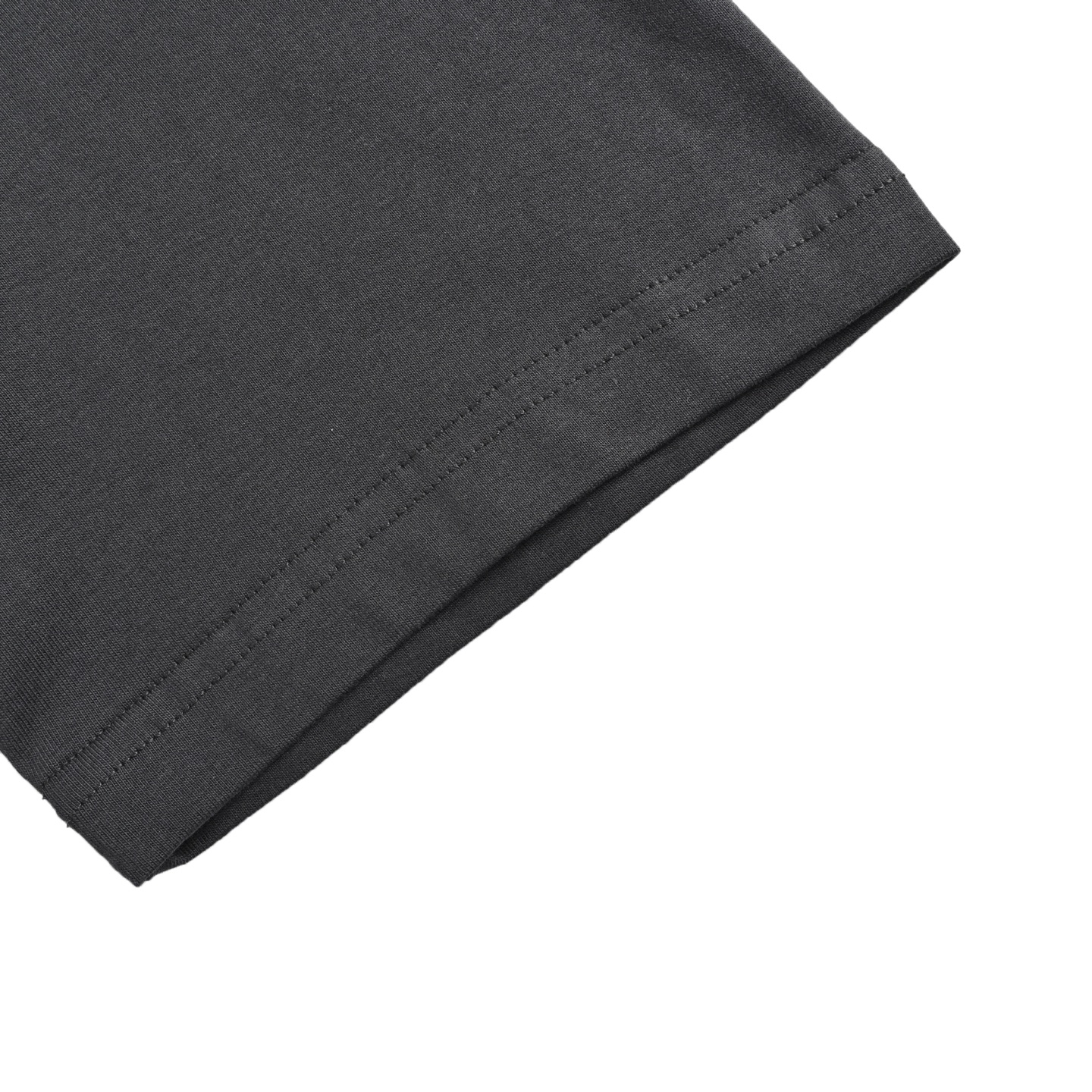 Balenciaga/巴黎世家 25ss 哥特字母印花短袖 灰白 深灰