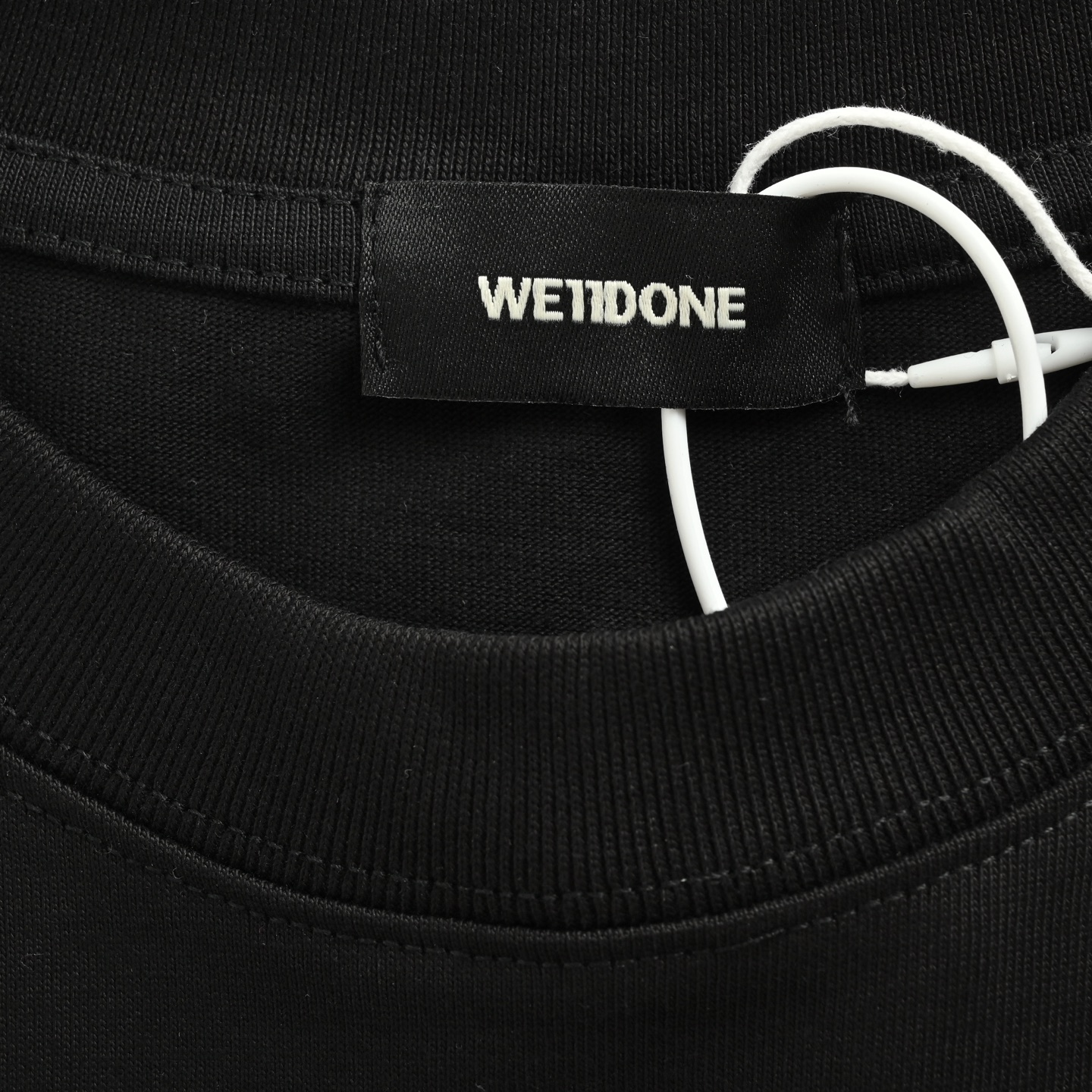 WE11DONE 25ss 心钥漫染熊印花短袖