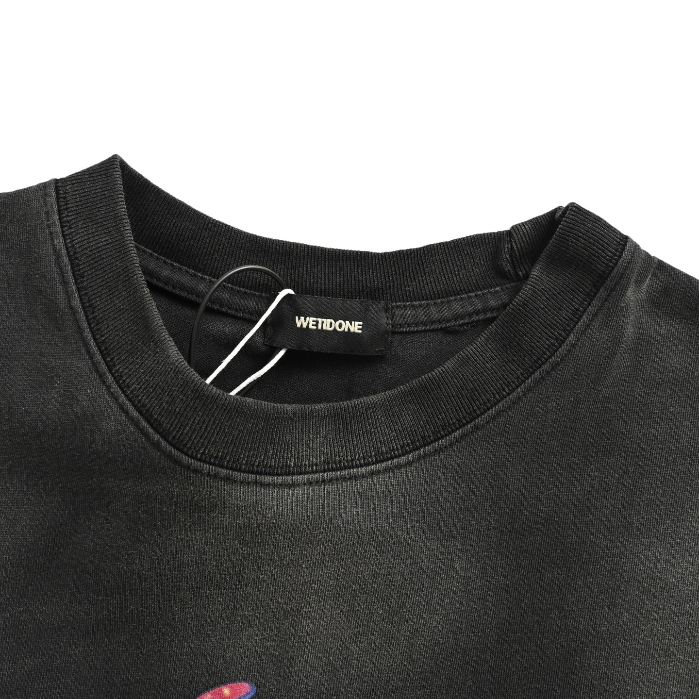 WE11DONE 25ss 霓虹小怪兽印花短袖