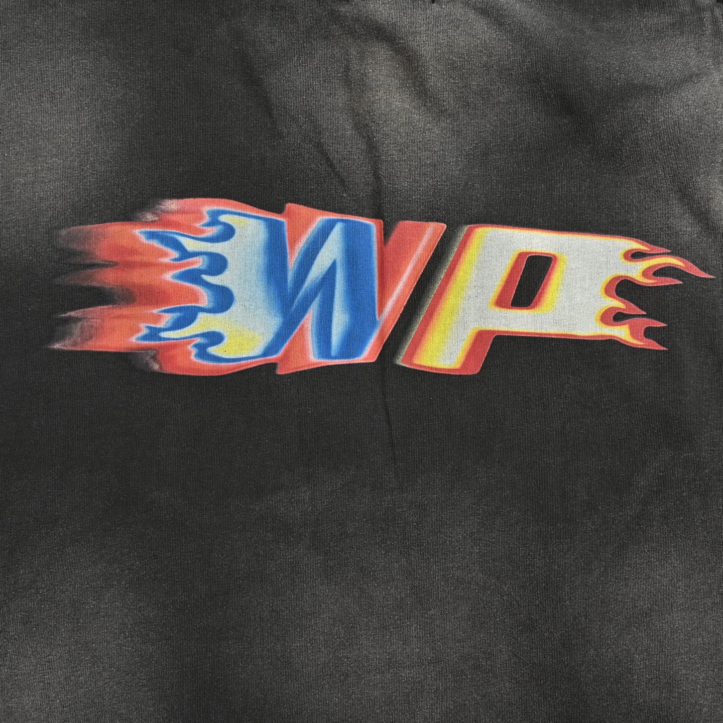 WE11DONE 25ss 霓虹小怪兽印花短袖