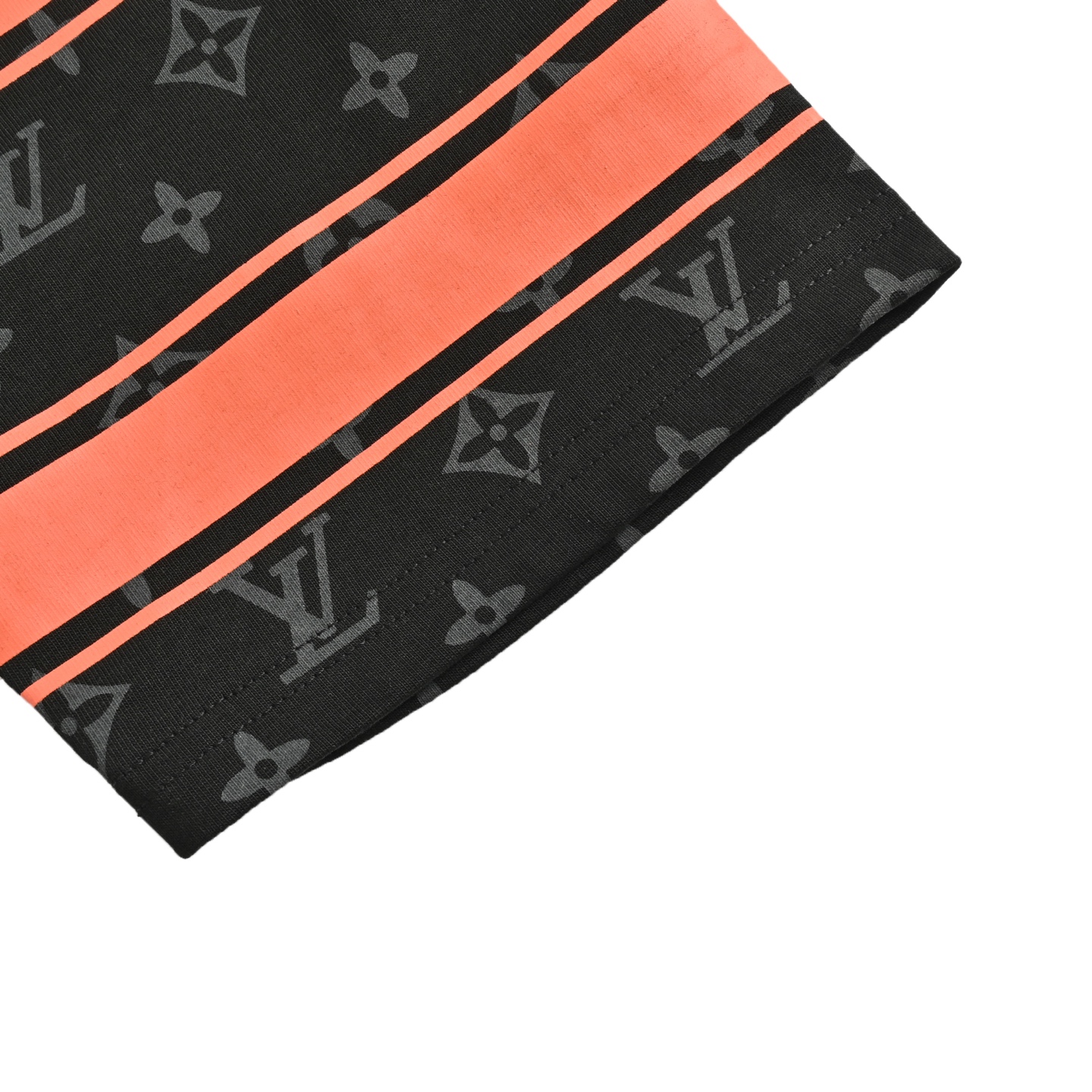 Louis Vuitton/路易威登 25ss 00号橙色字母印花短袖