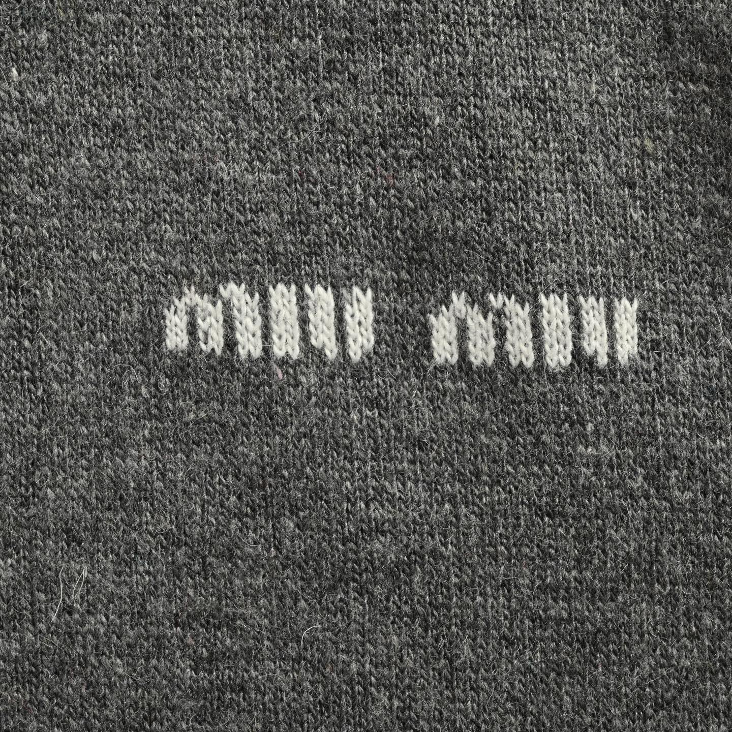 Miu Miu/缪缪 25Fw 拼色polo领毛衣