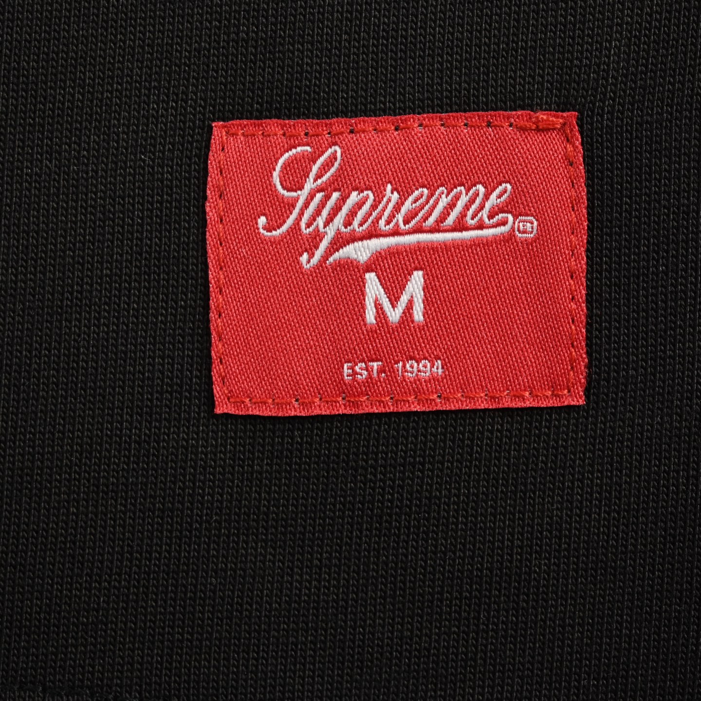 Supreme 美式8号梵文字体印花长袖T恤